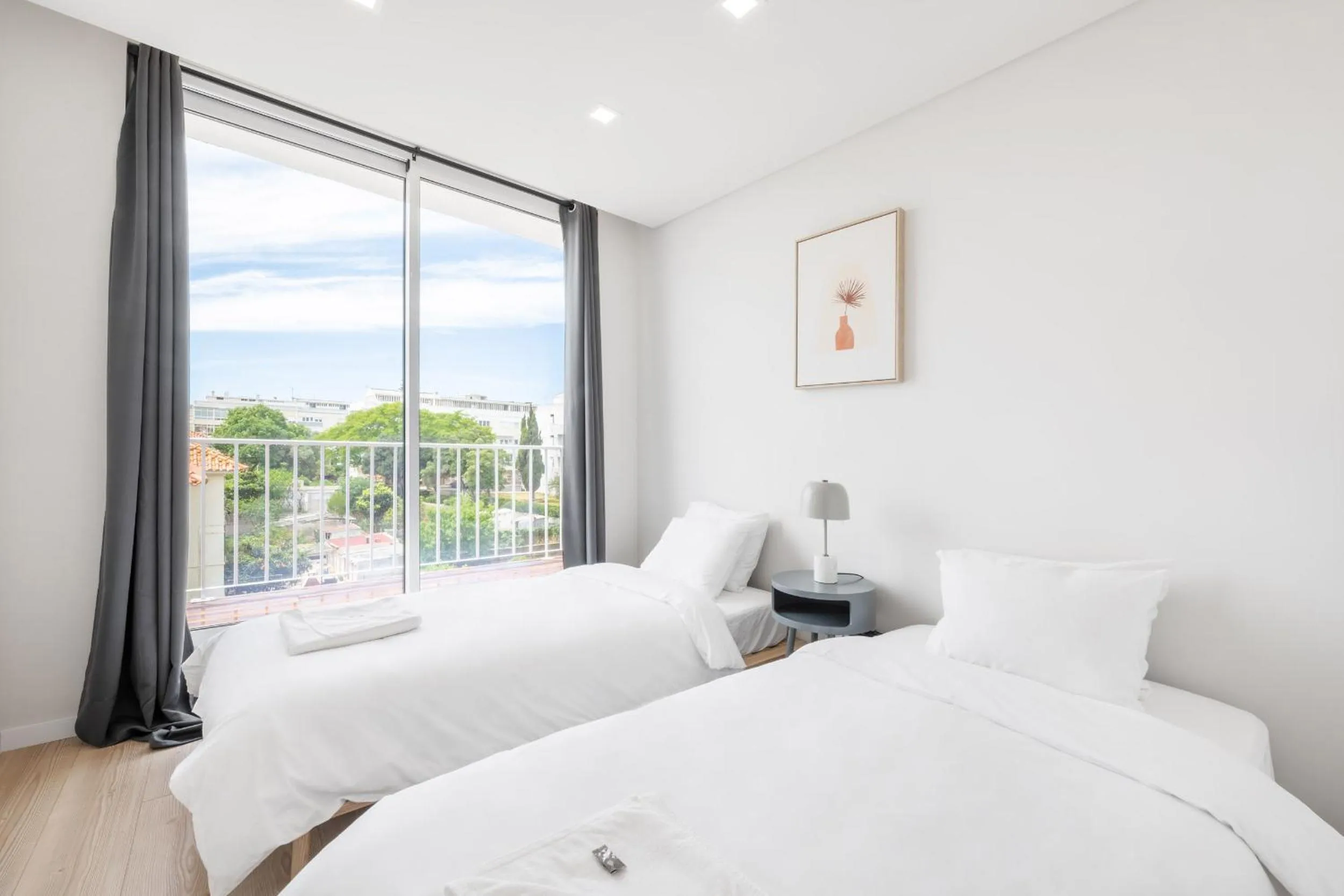 Bed in Ocean Apartment by Olala Homes