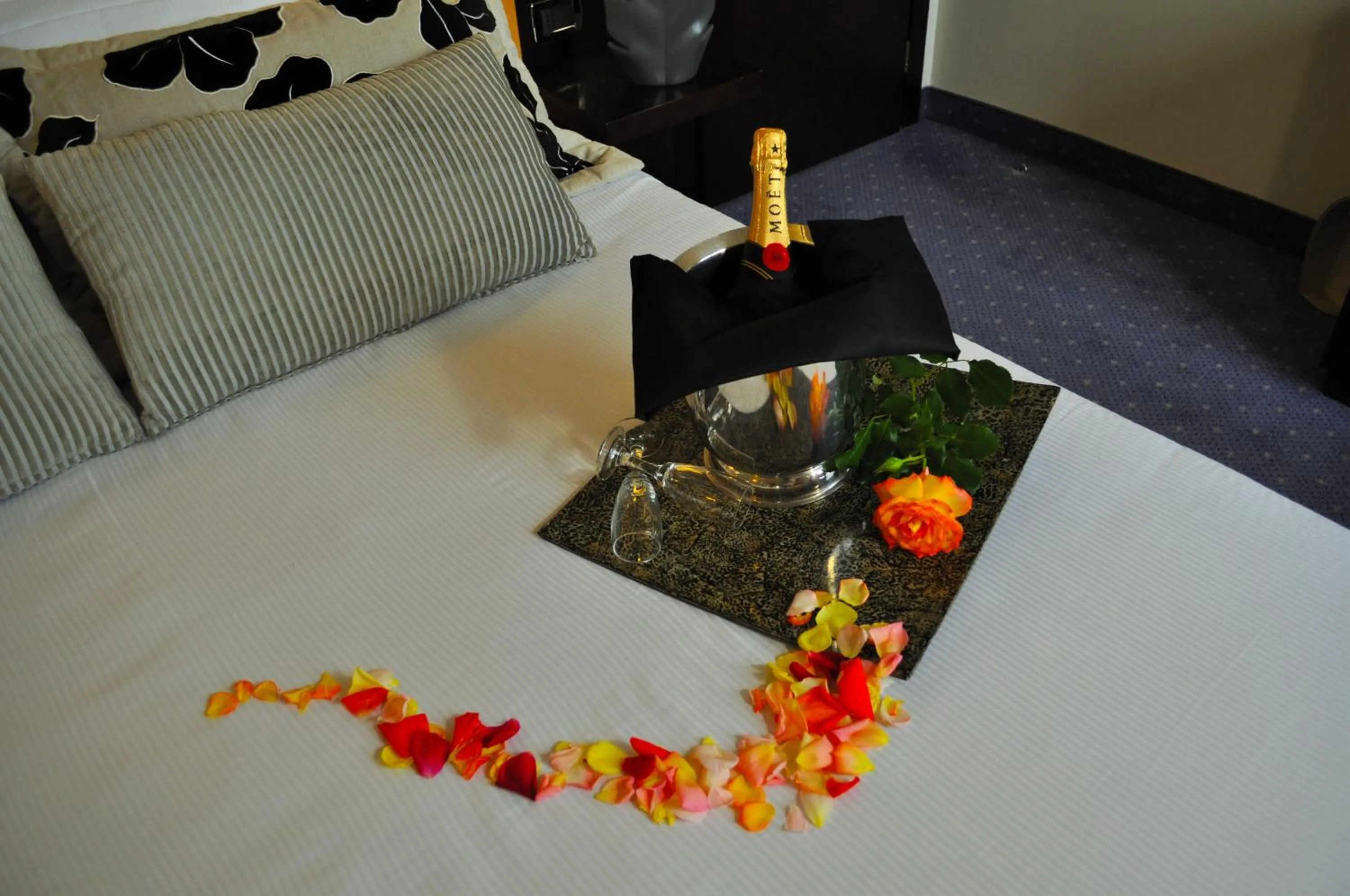 Bed in Hotel IMPERATORI