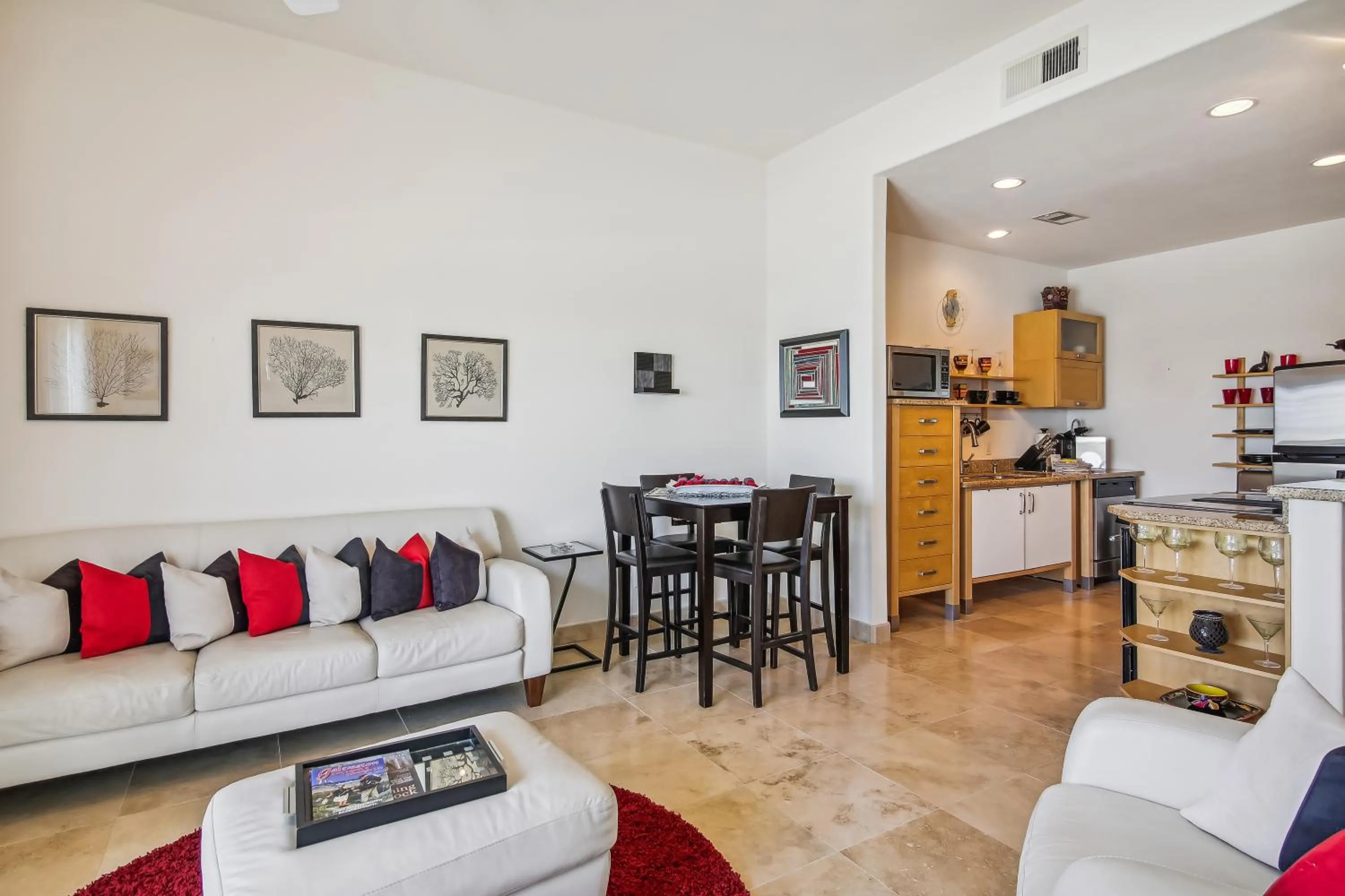 Living room in Ocean Grove 902 - Pelican View