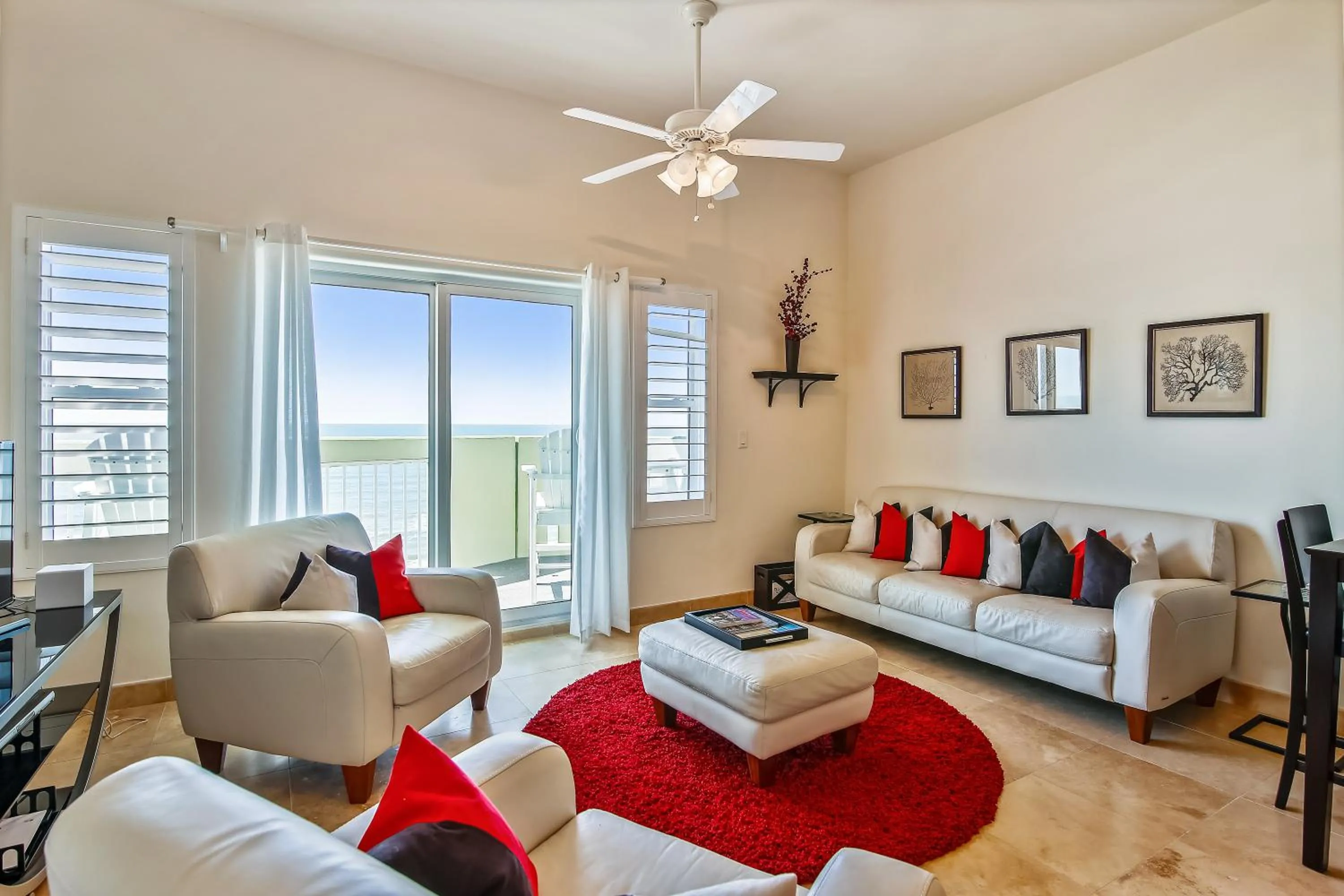 Living room in Ocean Grove 902 - Pelican View