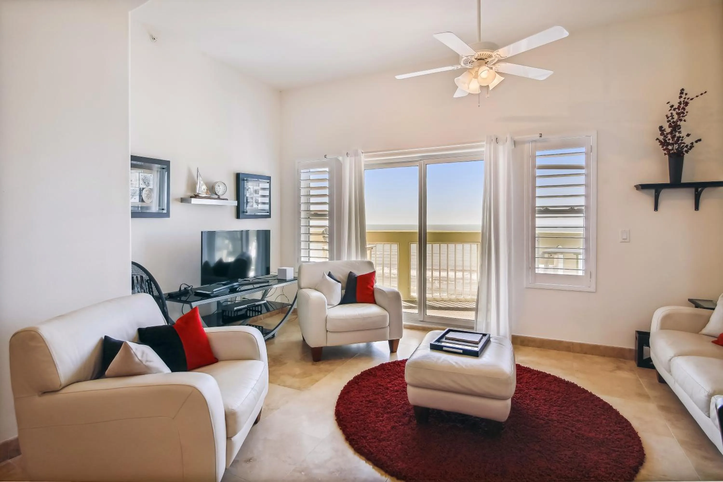 Living room in Ocean Grove 902 - Pelican View