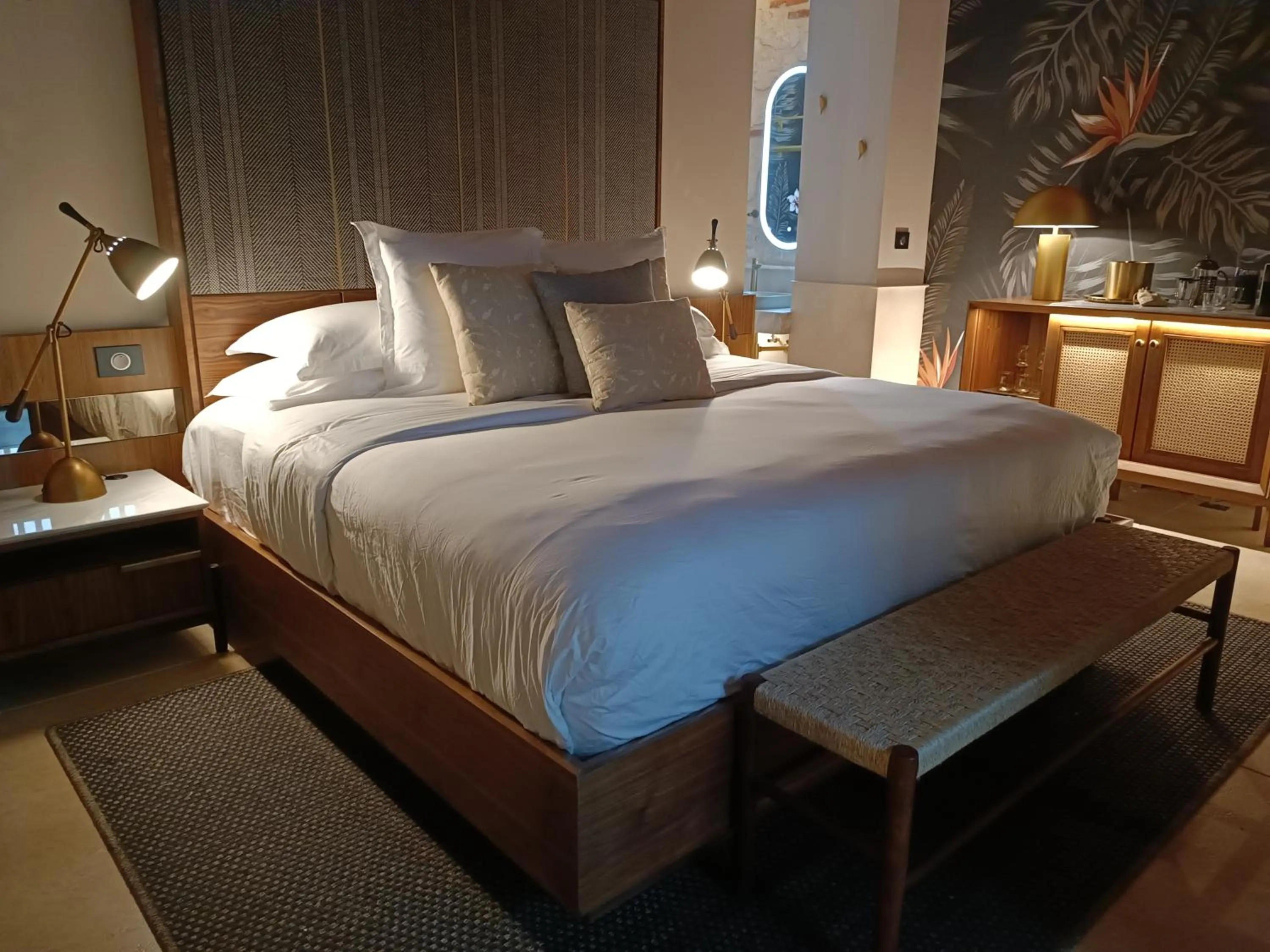 Bed in Hotel Casona del Porvenir