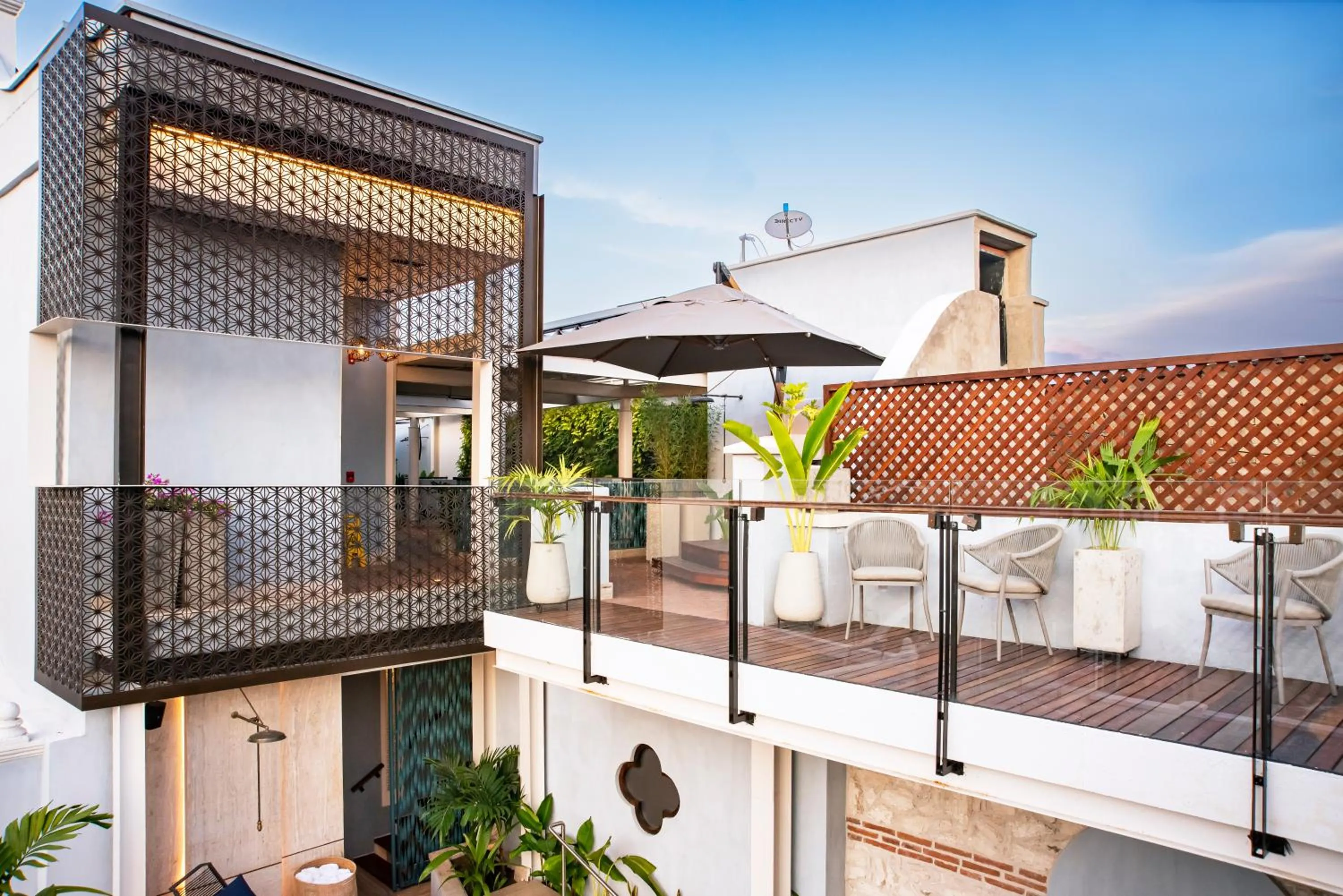 Property building in Hotel Casona del Porvenir