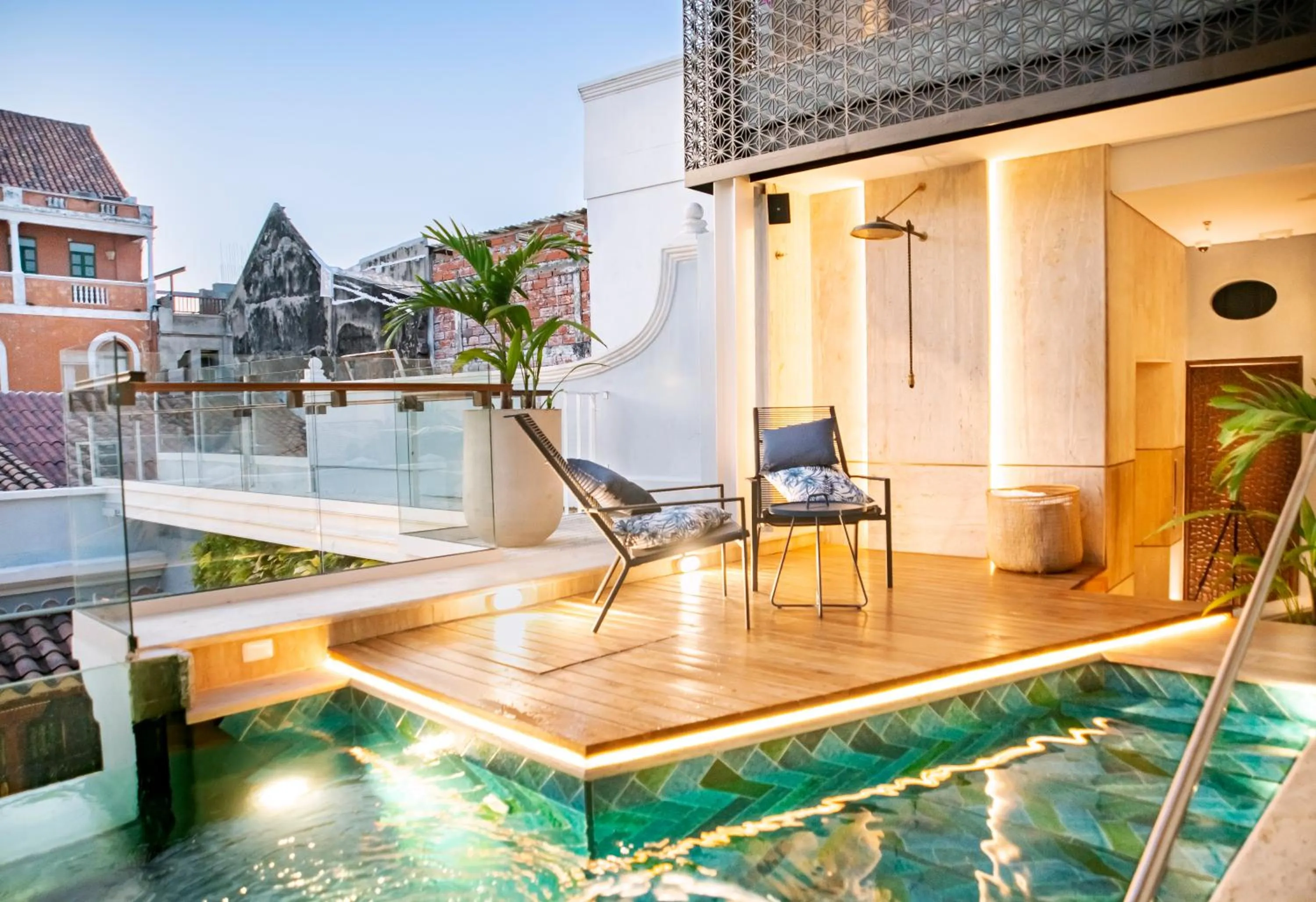Swimming pool in Hotel Casona del Porvenir