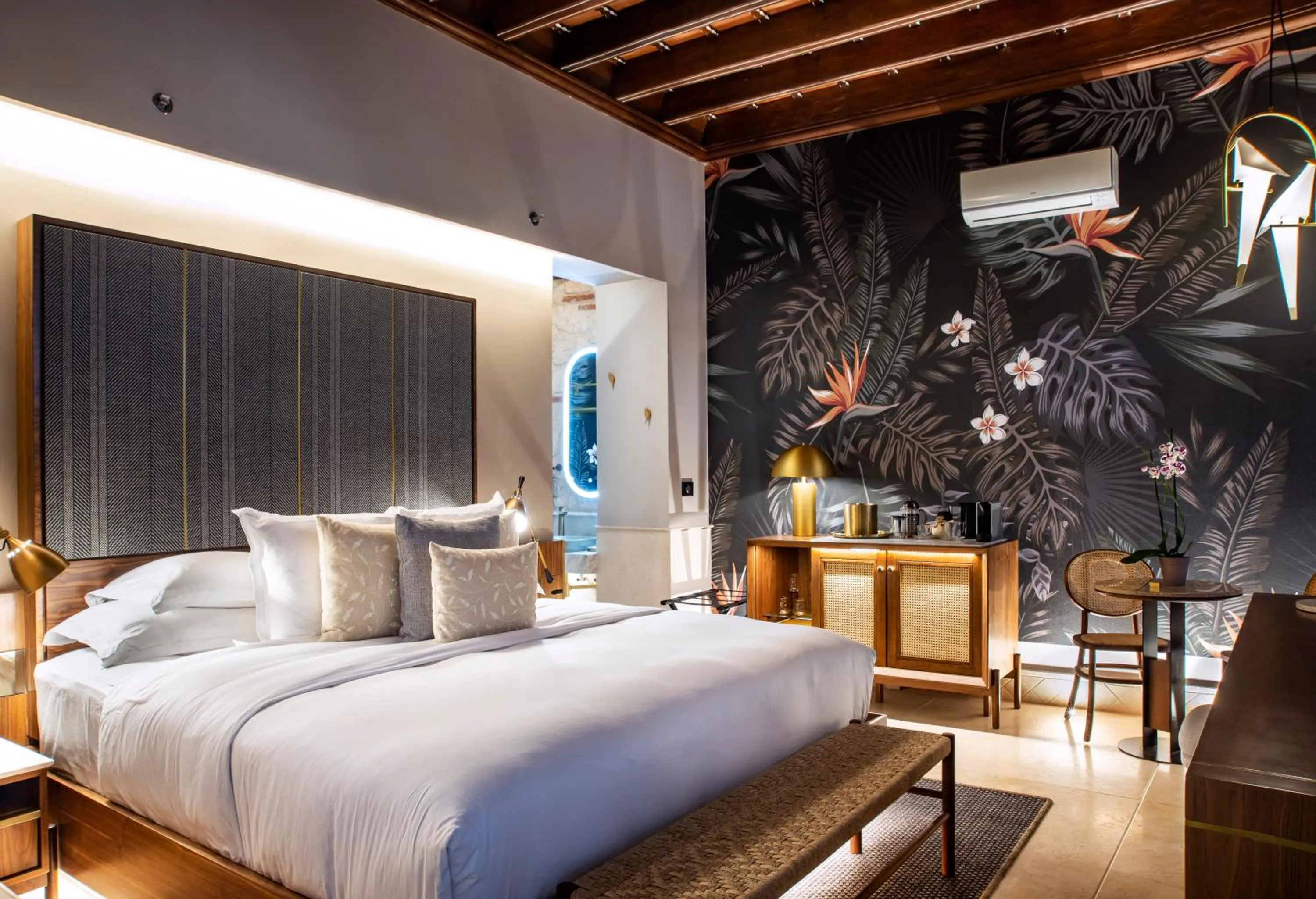 Bed in Hotel Casona del Porvenir