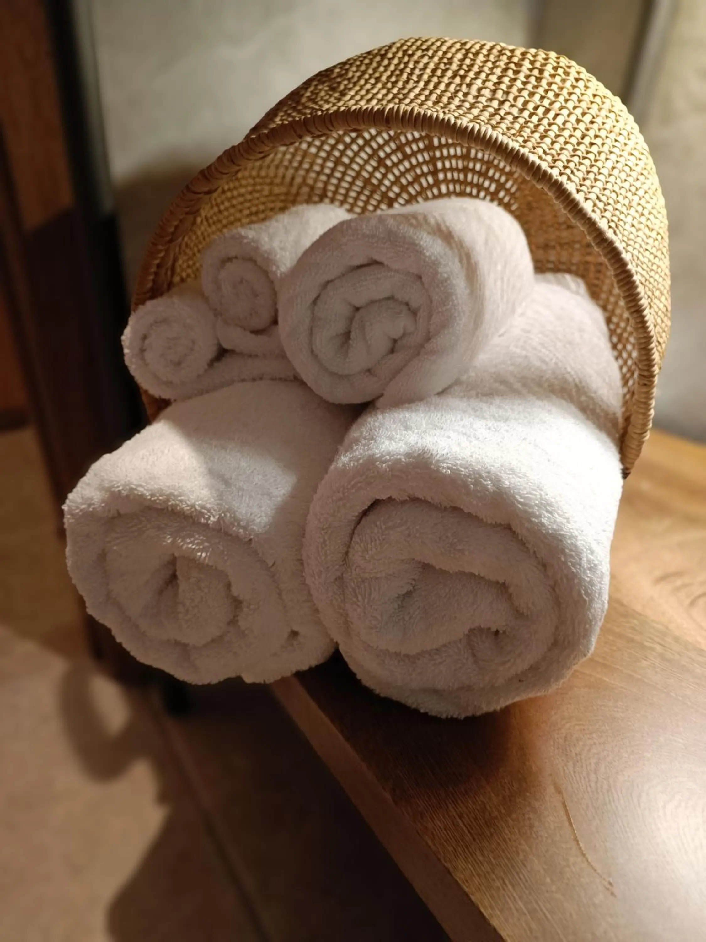 towels in Hotel Casona del Porvenir