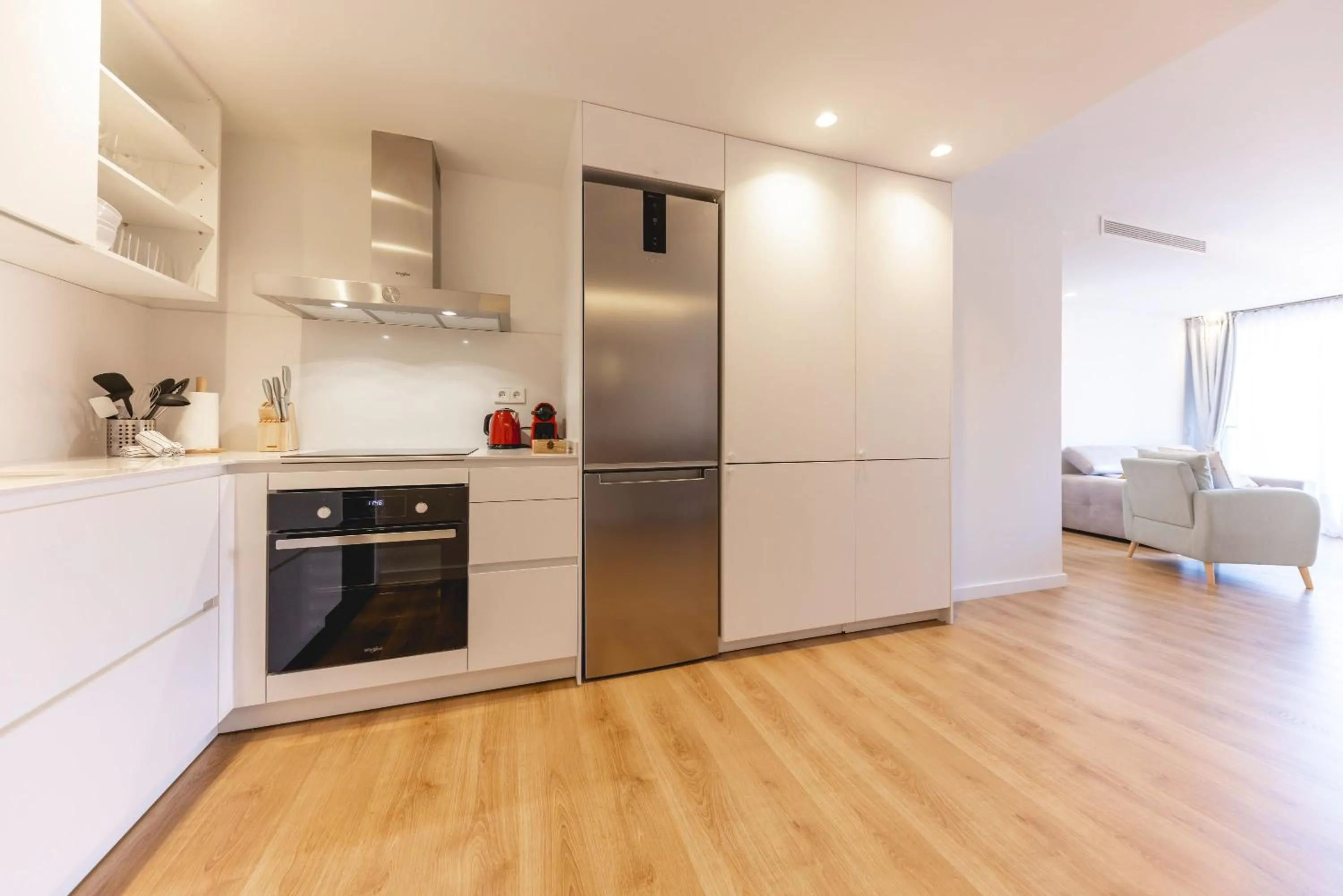 kitchen in Bravissimo Domènica, 2 bedrooms and balcony