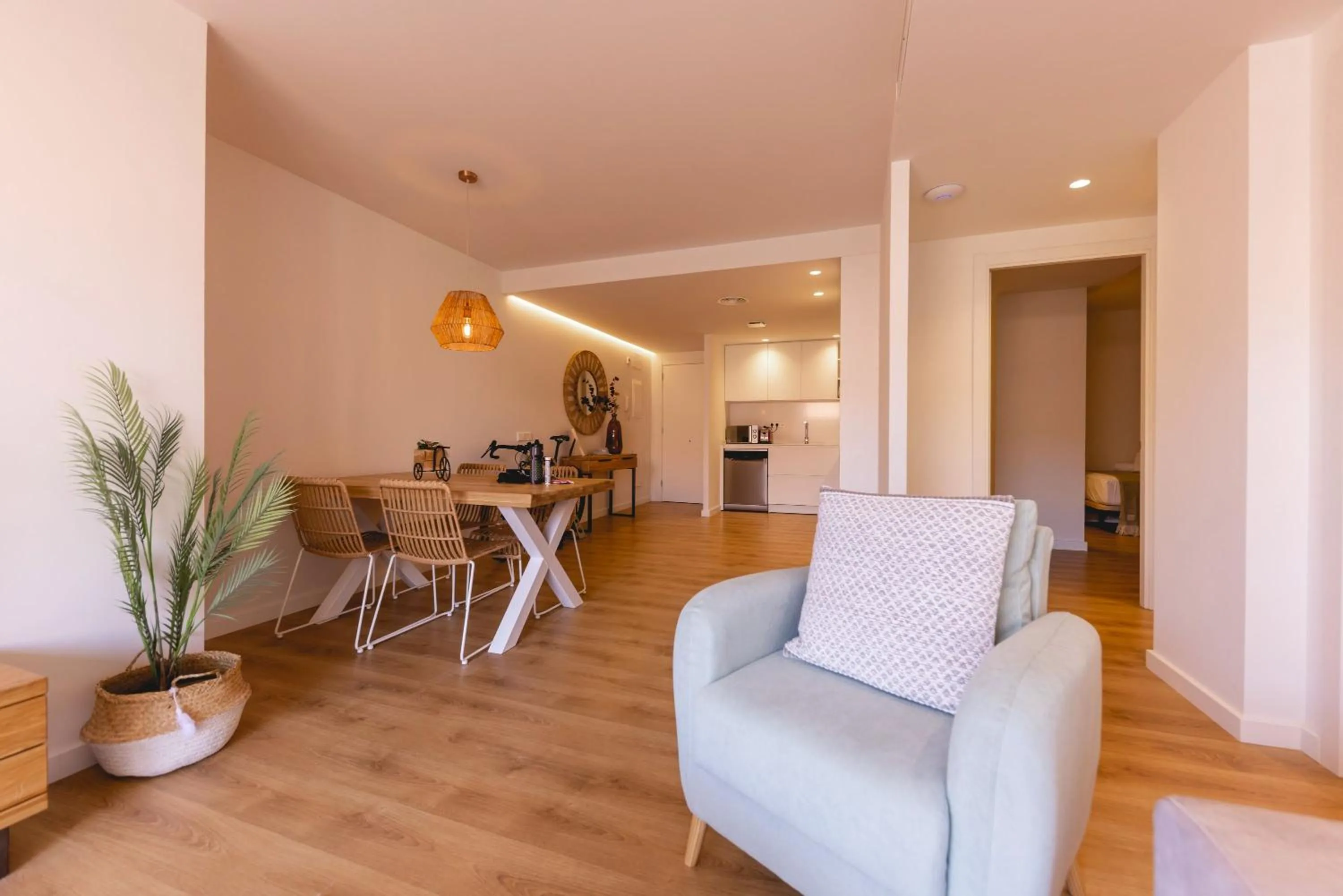 Dining area in Bravissimo Domènica, 2 bedrooms and balcony