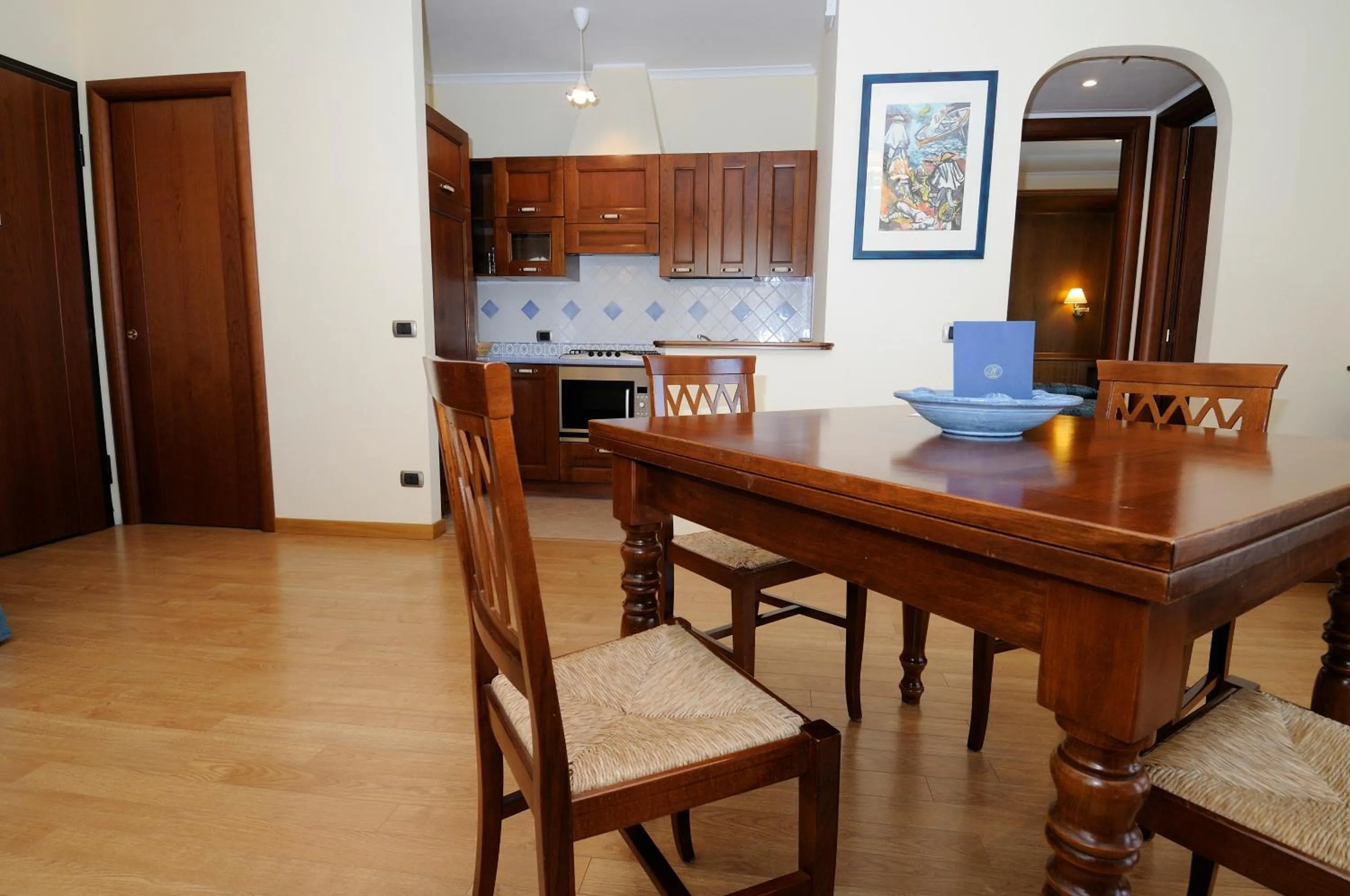 Kitchen or kitchenette in Altea Suites