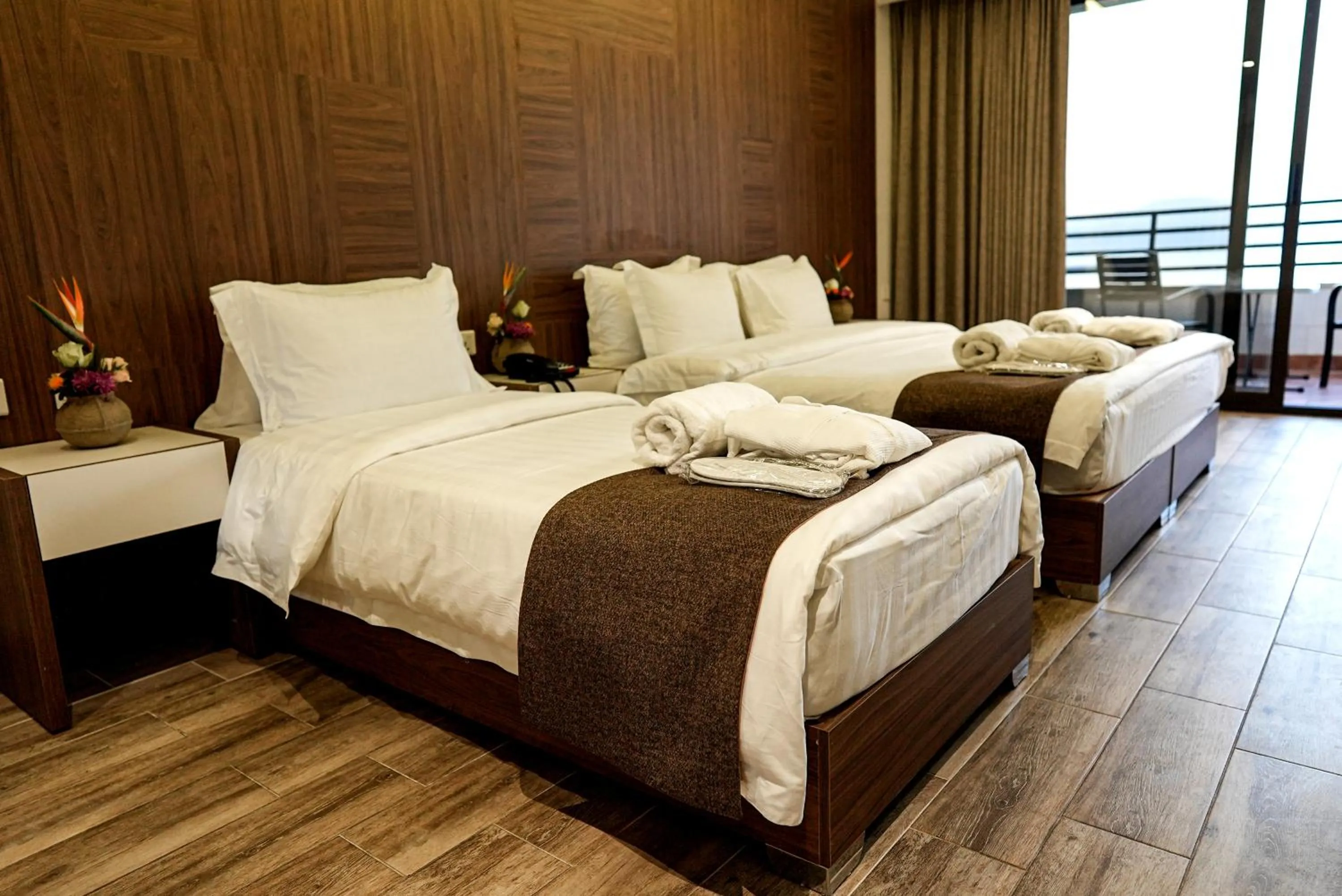 Bedroom, Bed in Luciana Hotel by FHM