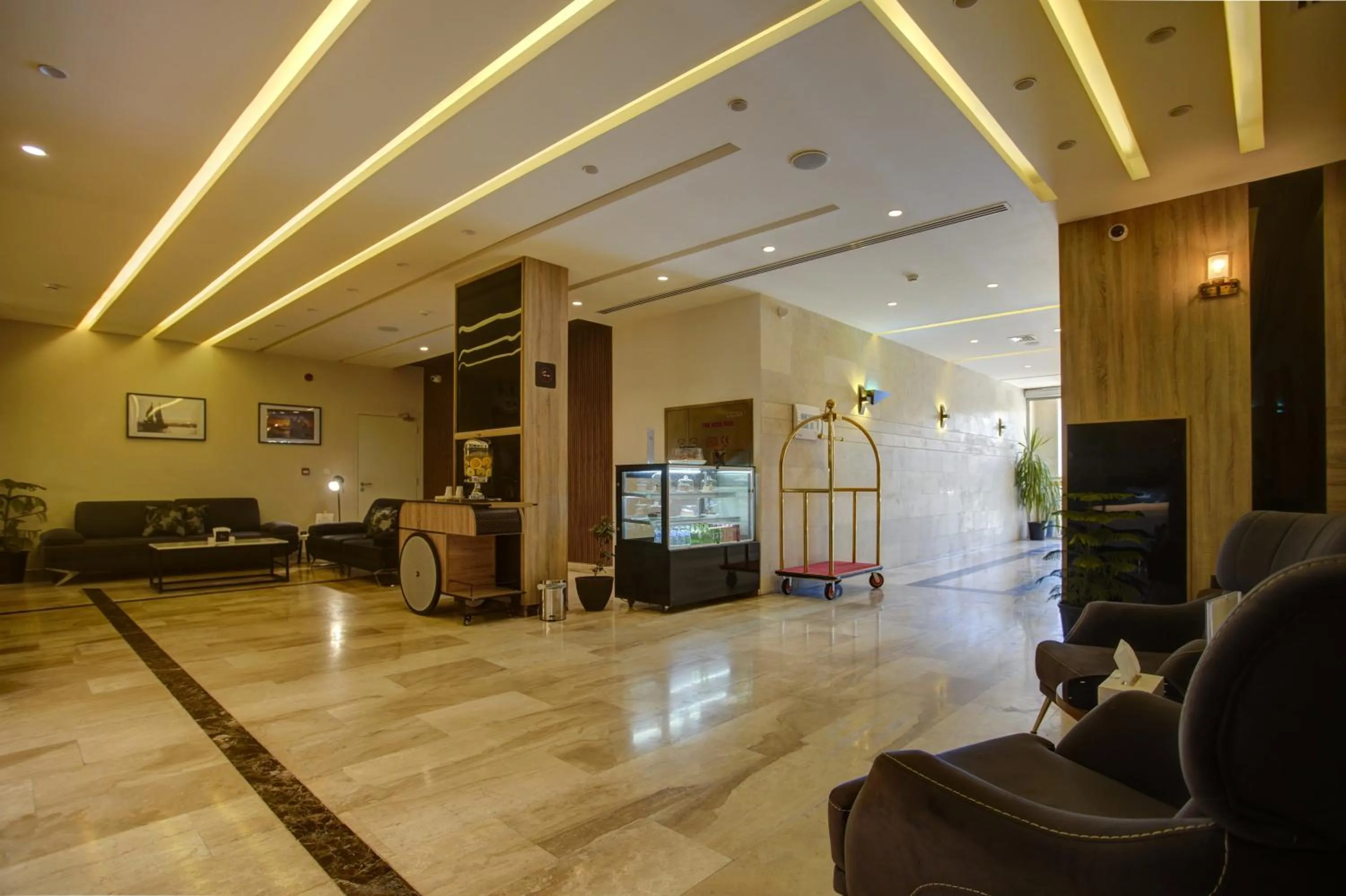 Lobby or reception in Luciana Hotel by FHM