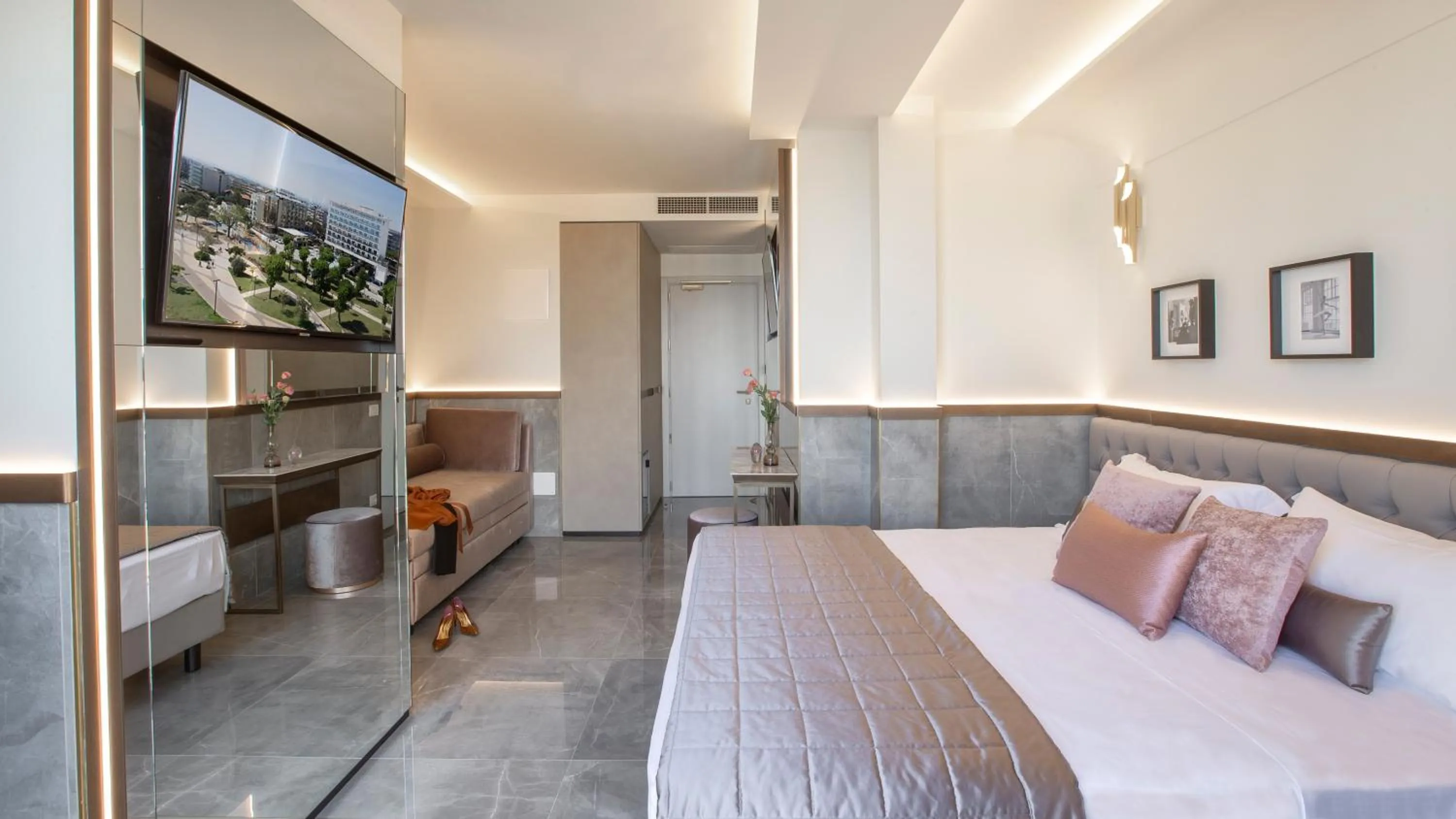 Bed in Hotel Sporting