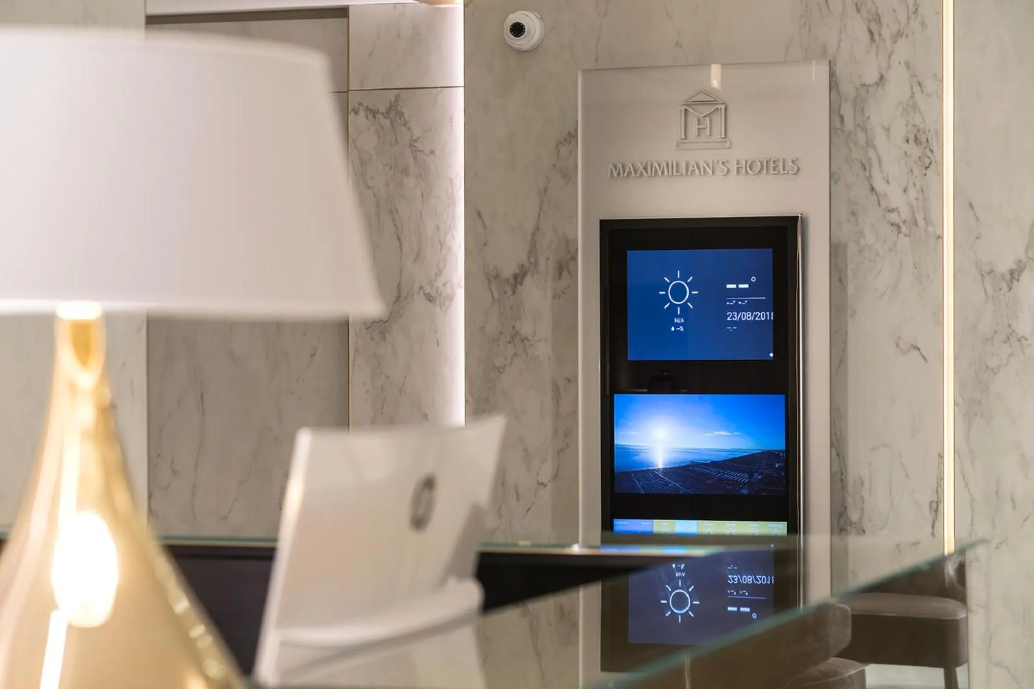 Lobby or reception in Hotel Sporting