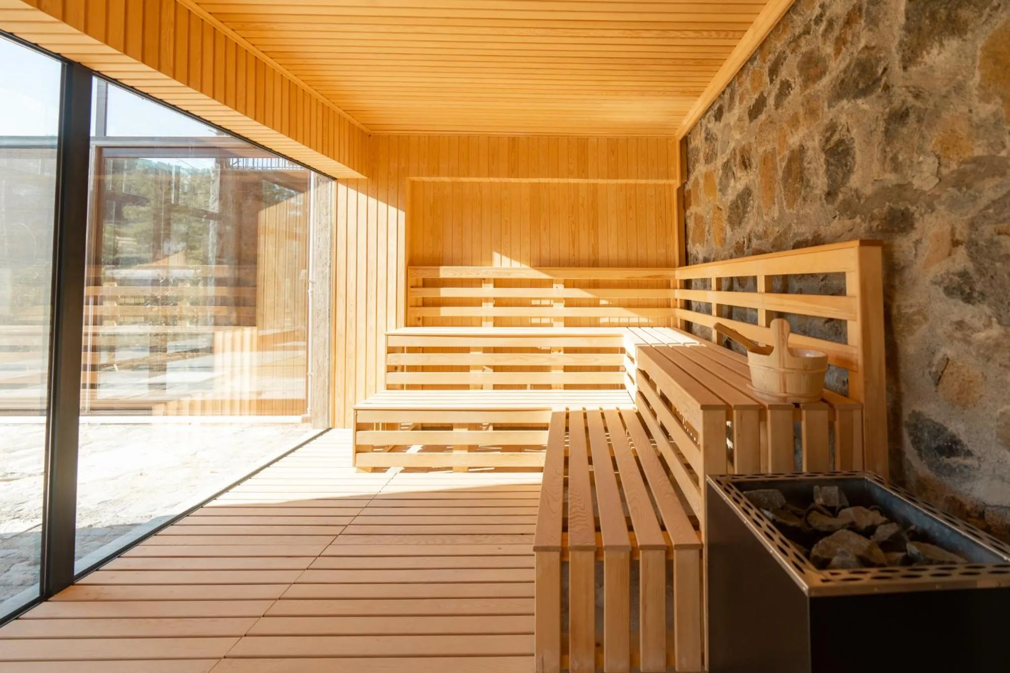 Sauna in IZZ Getaway - Adults Only