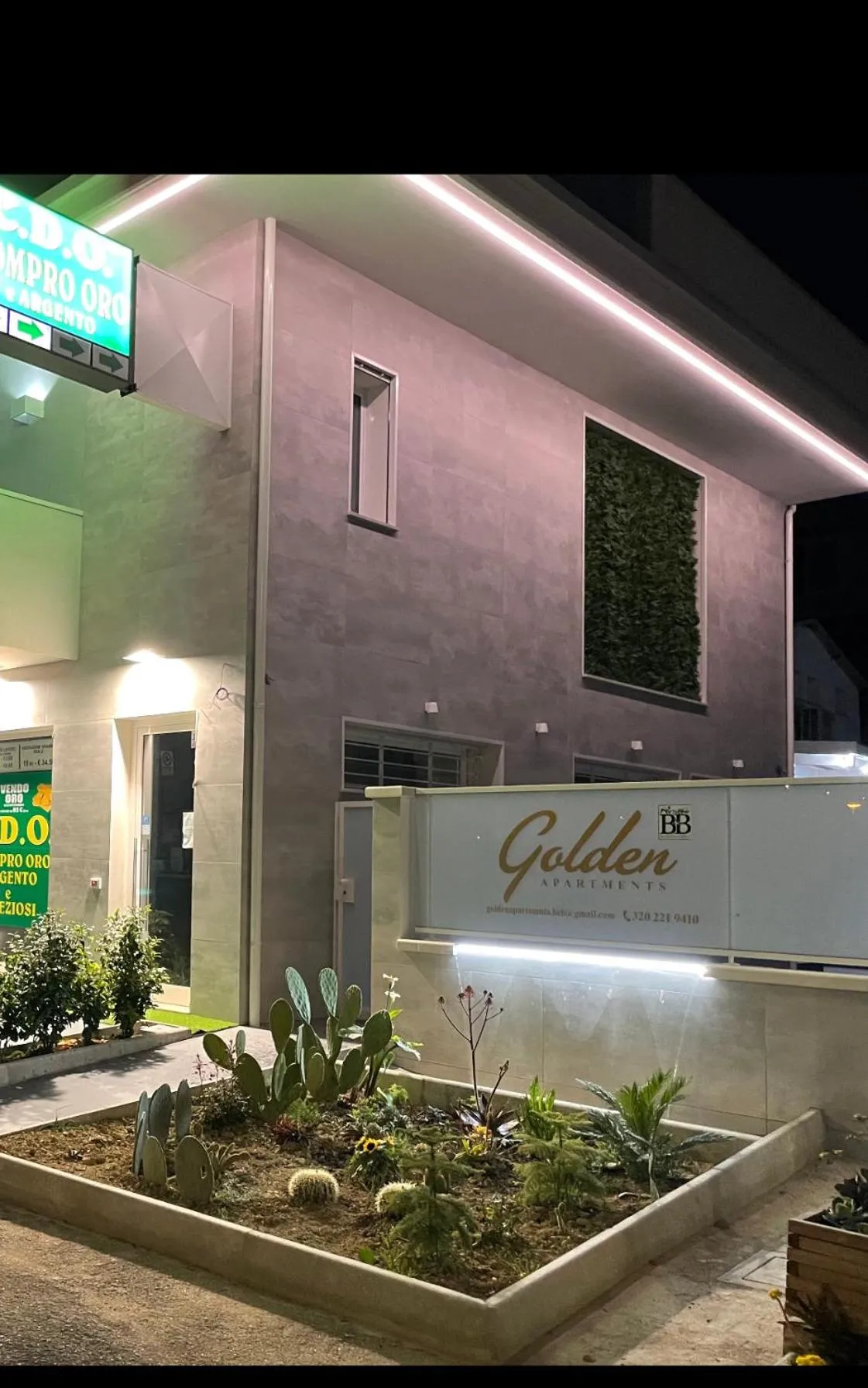 Property building in Golden apartments