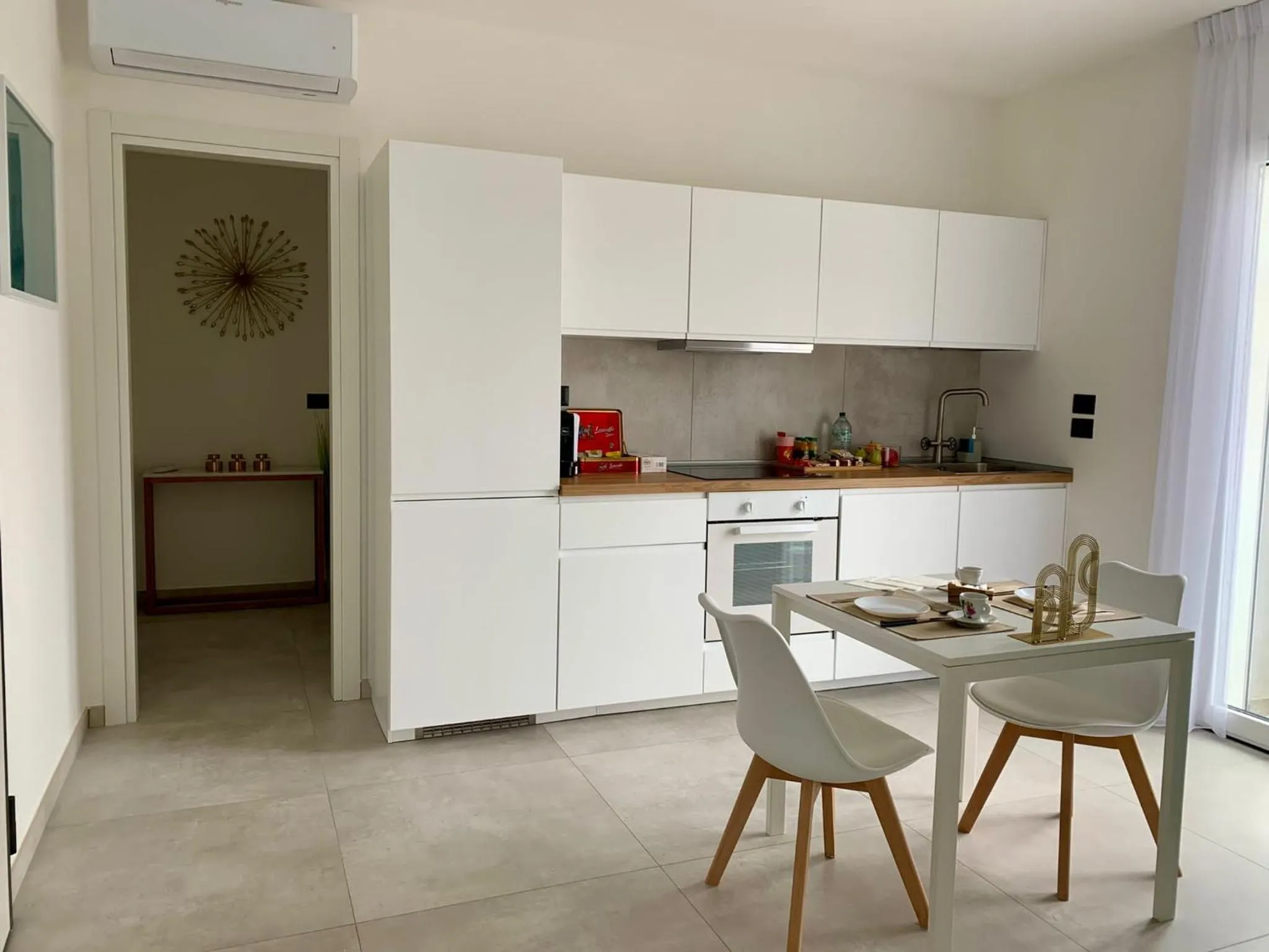 Kitchen or kitchenette in Golden apartments