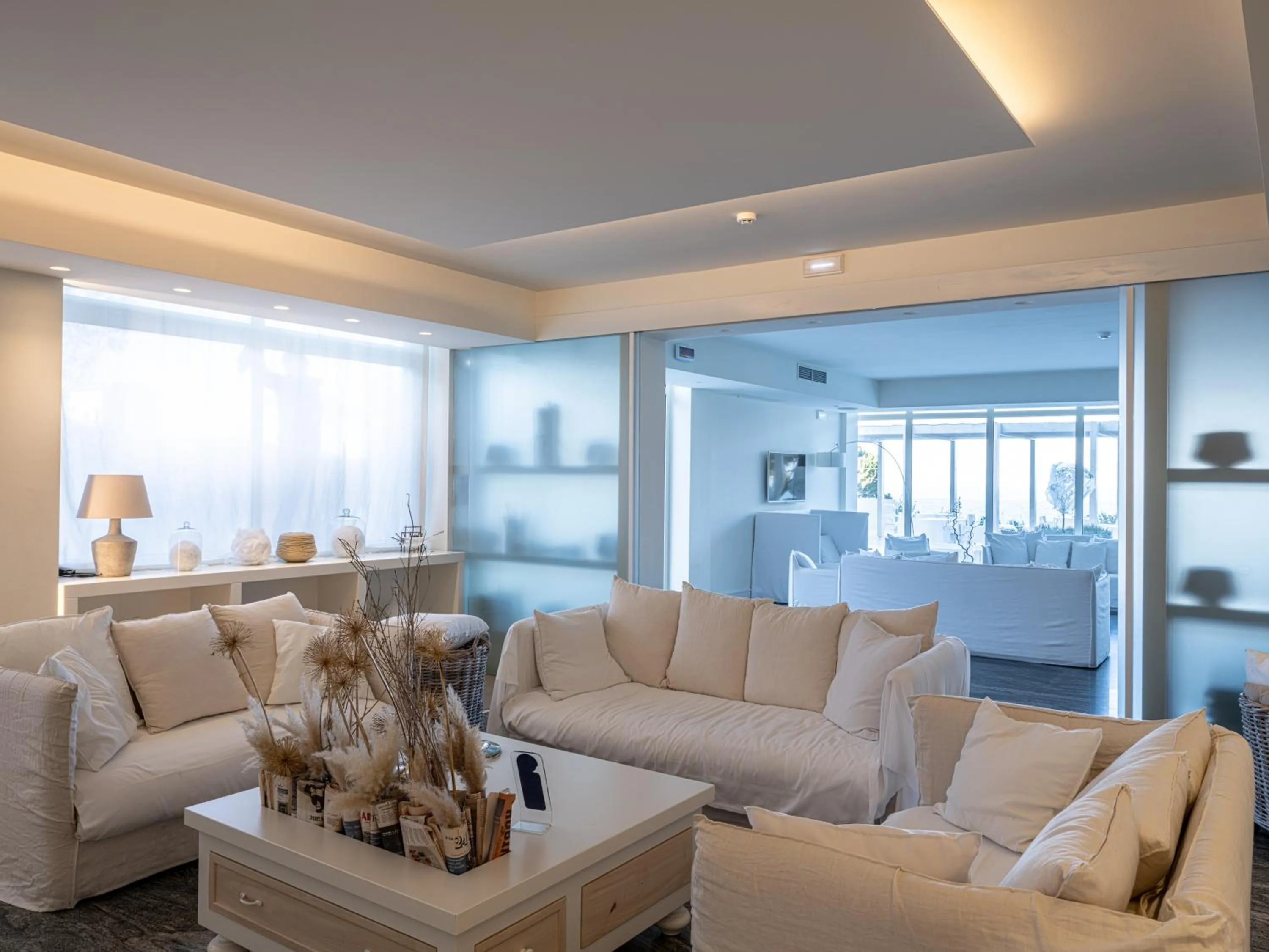 Lobby or reception in La Chiave dei Trabocchi