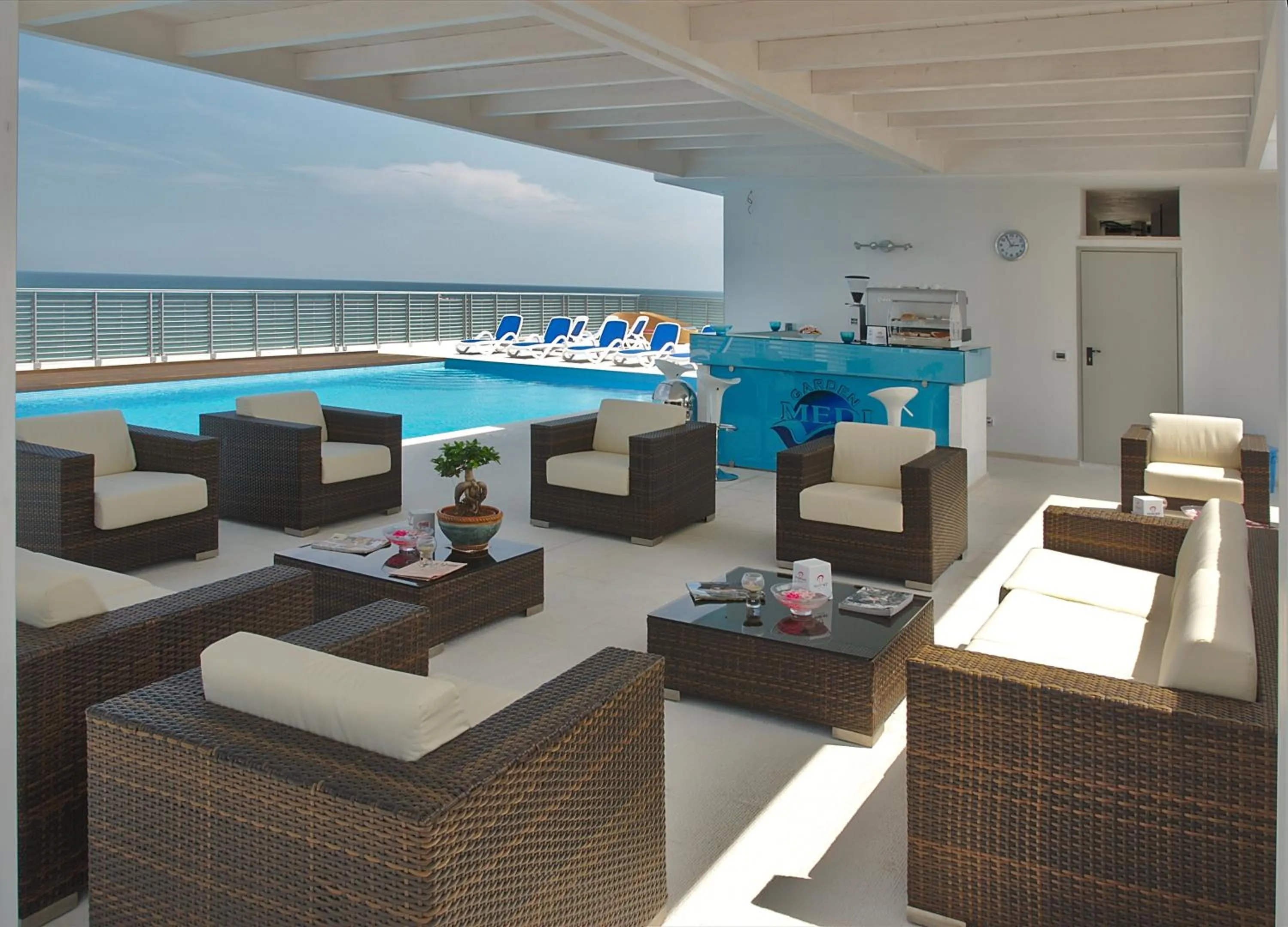 Balcony/Terrace in Medi Garden Hotel&Residence