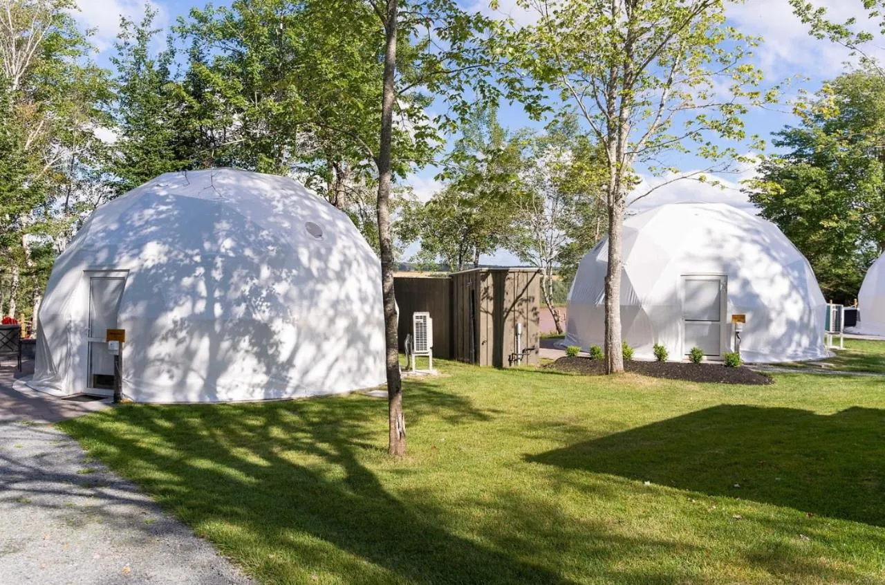 Spring in Gravity Luxury Domes