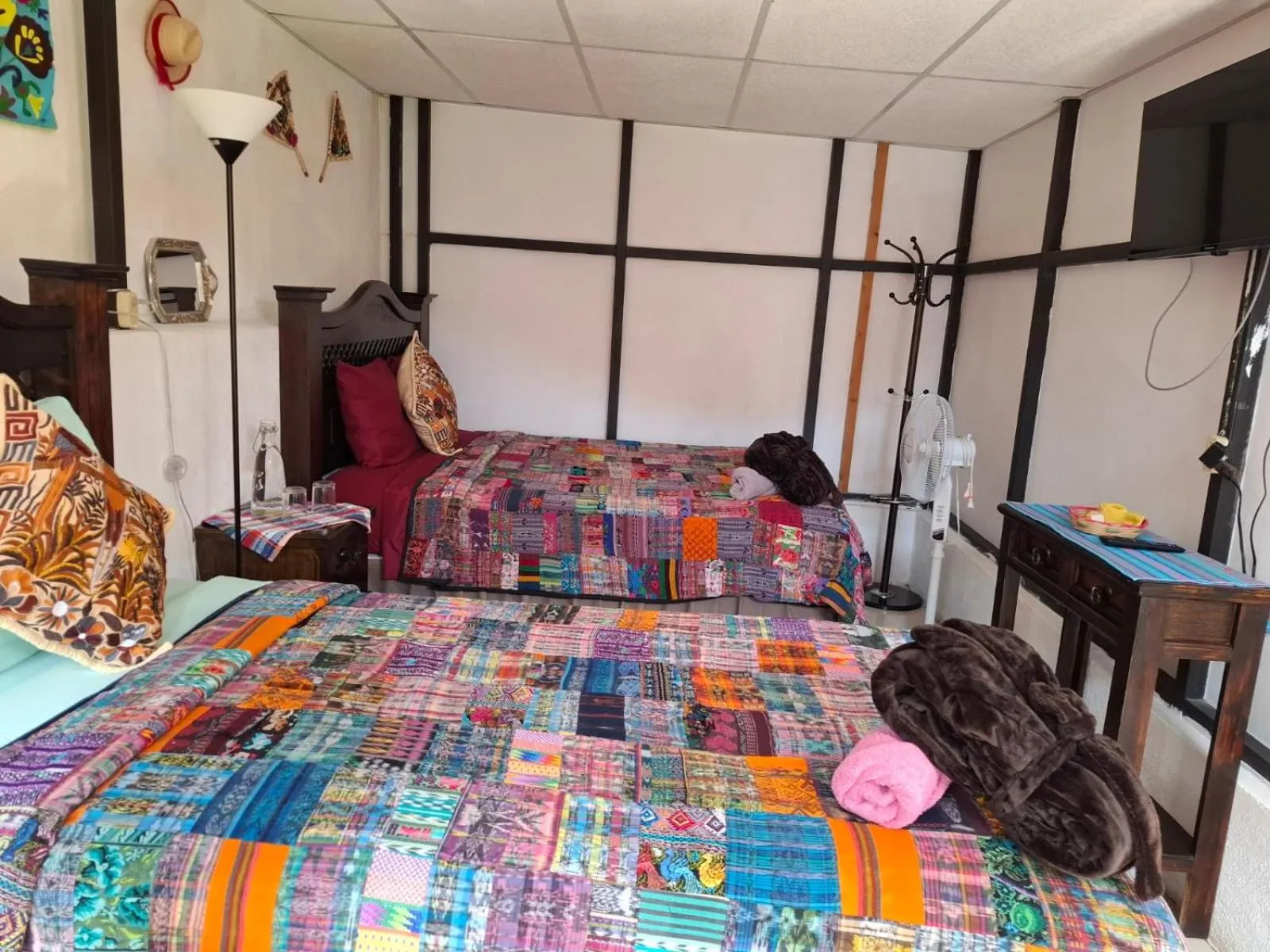 Bed in Francisco's rest house hotel