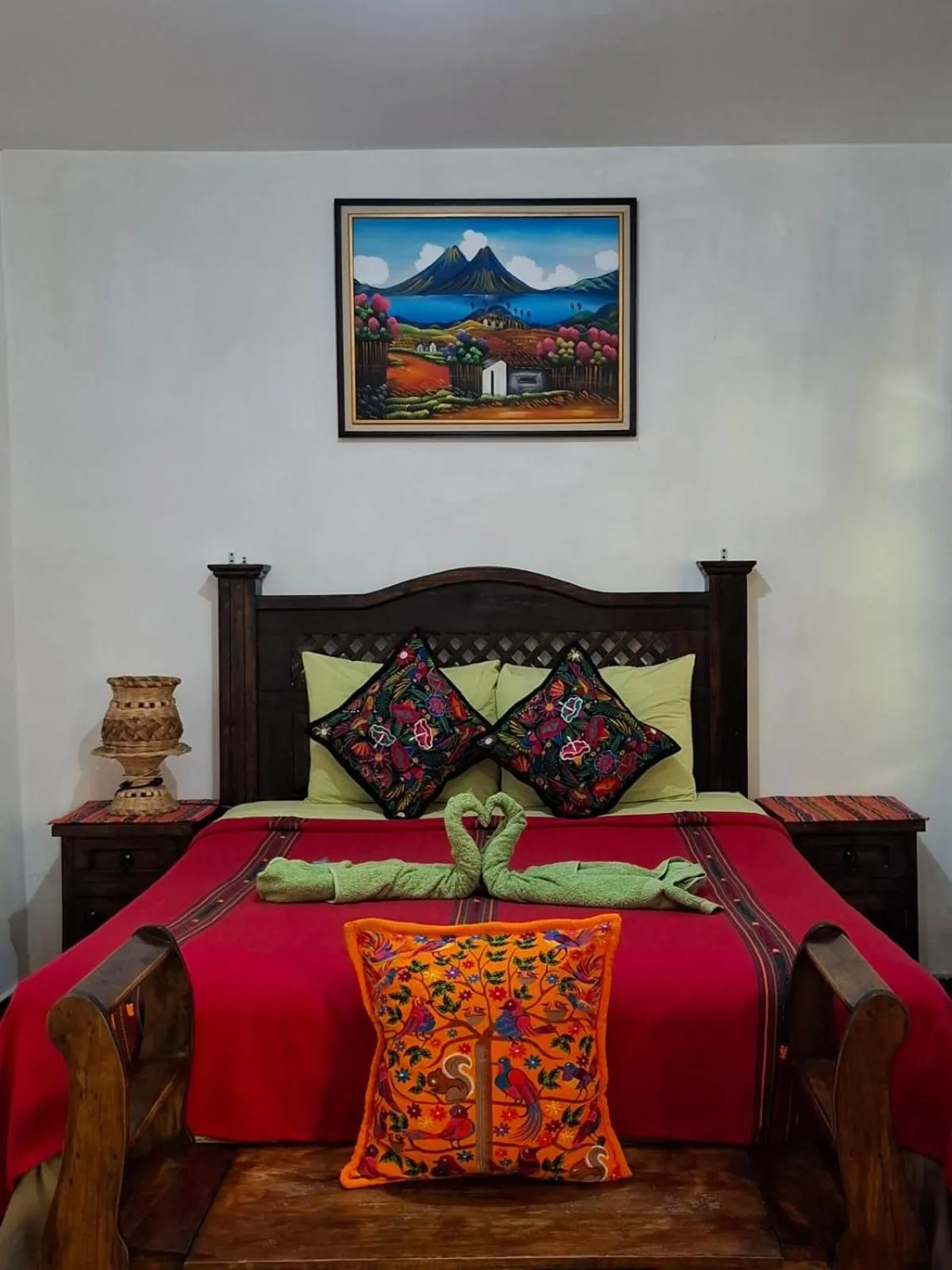 Bed in Francisco's rest house hotel