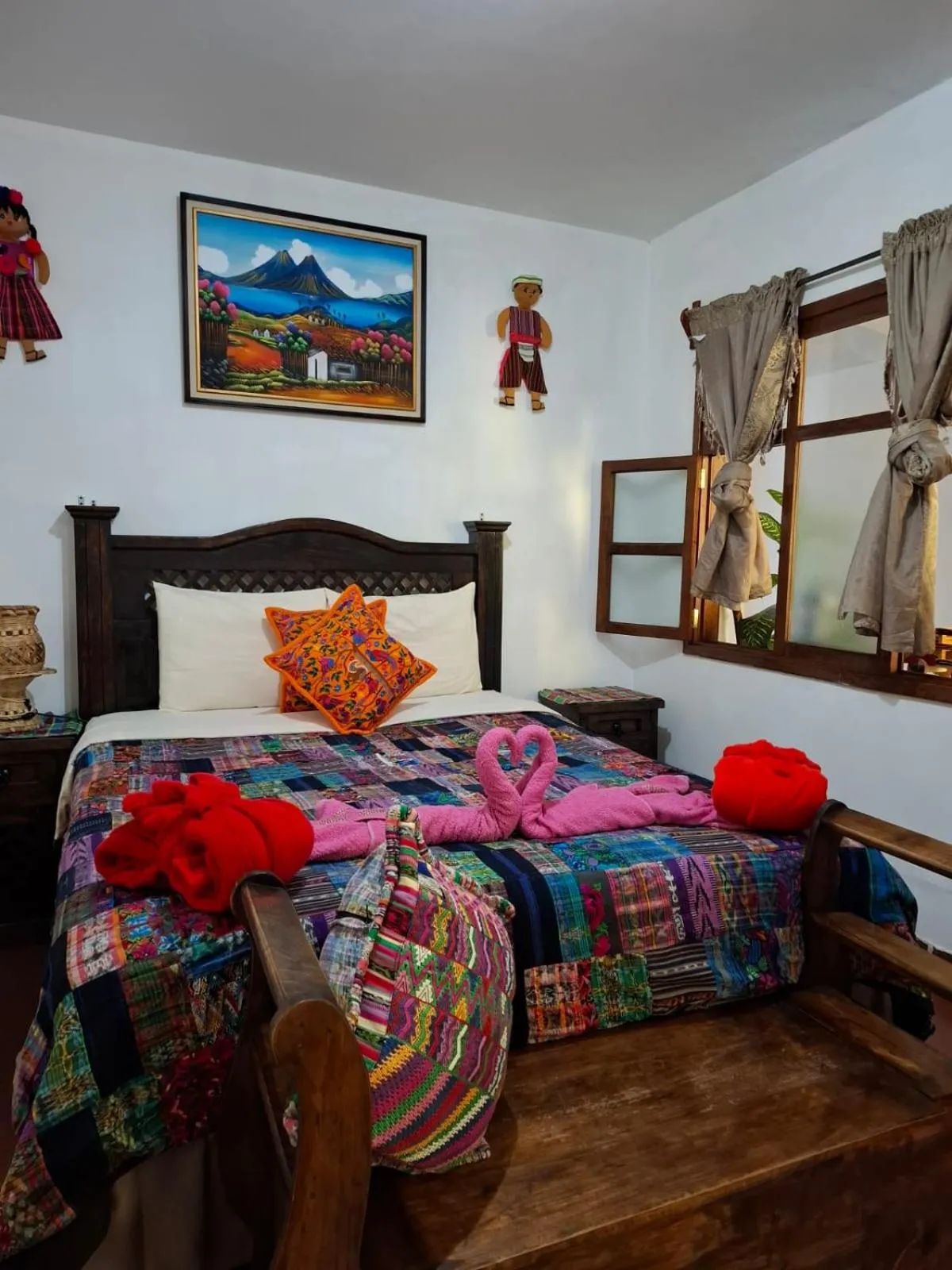 Bed in Francisco's rest house hotel