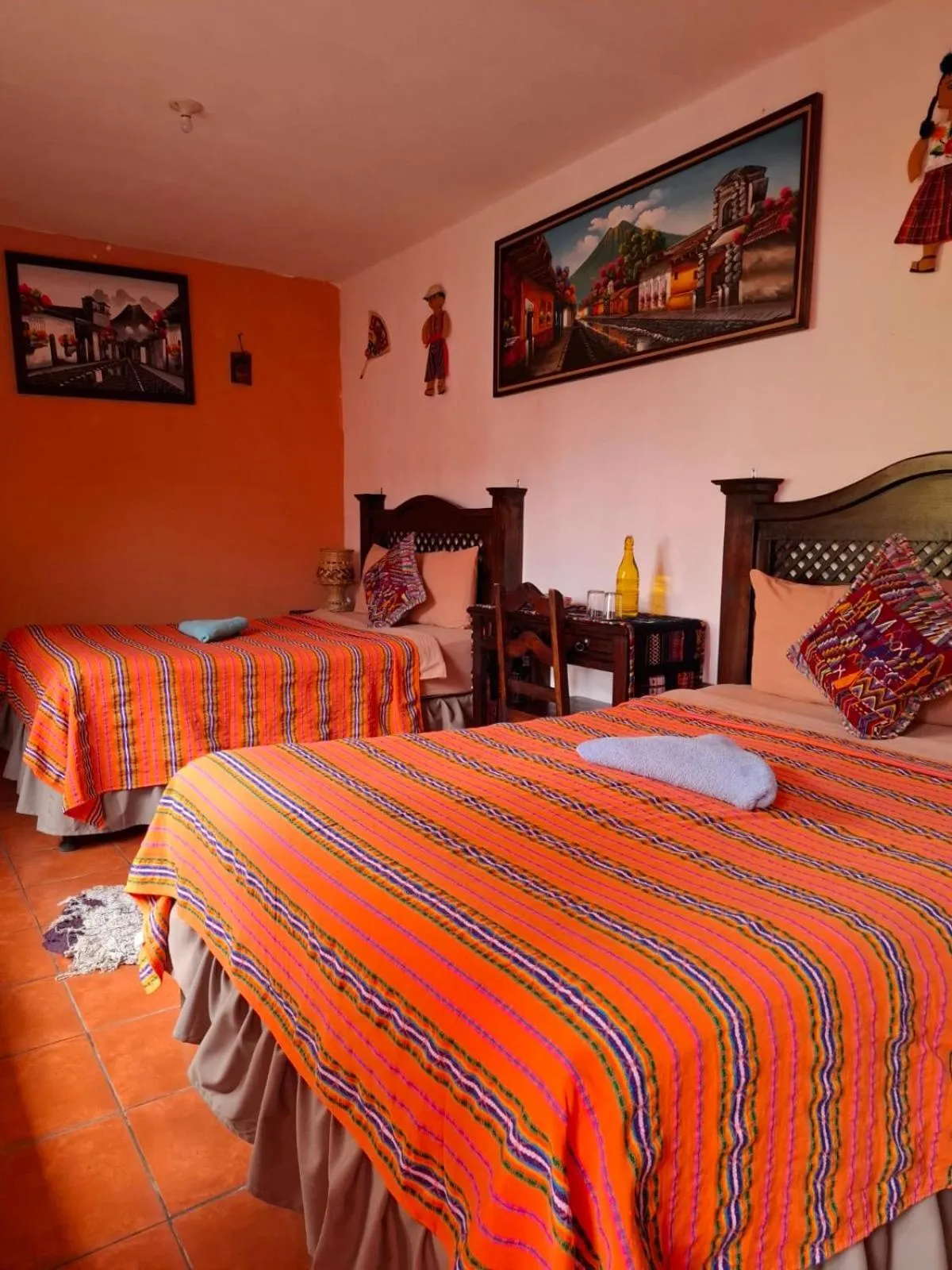 Bed in Francisco's rest house hotel