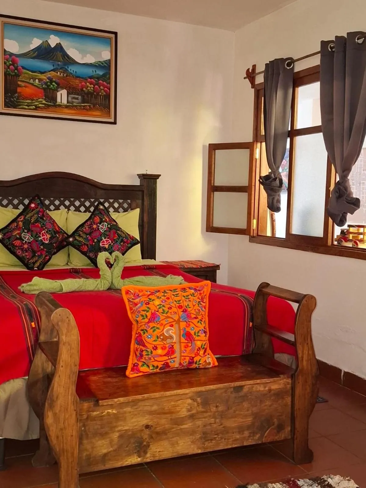 Bed in Francisco's rest house hotel