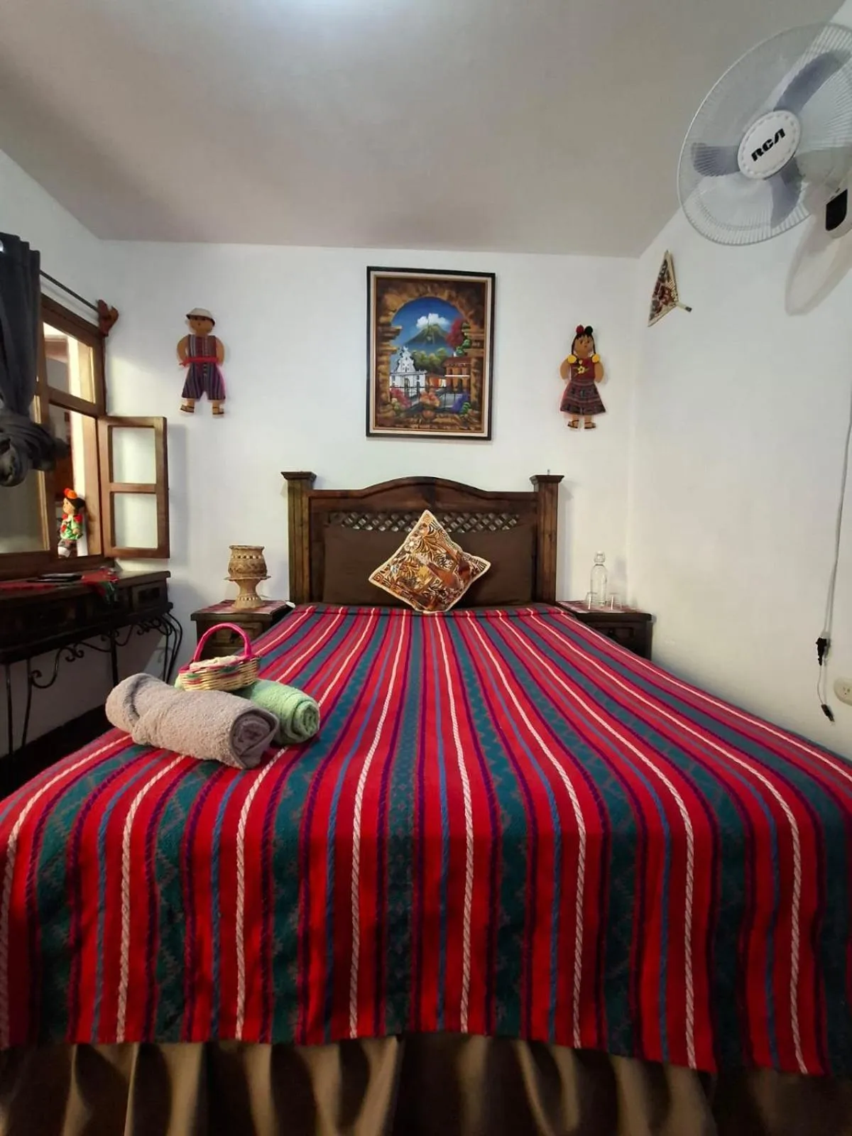 Bed in Francisco's rest house hotel