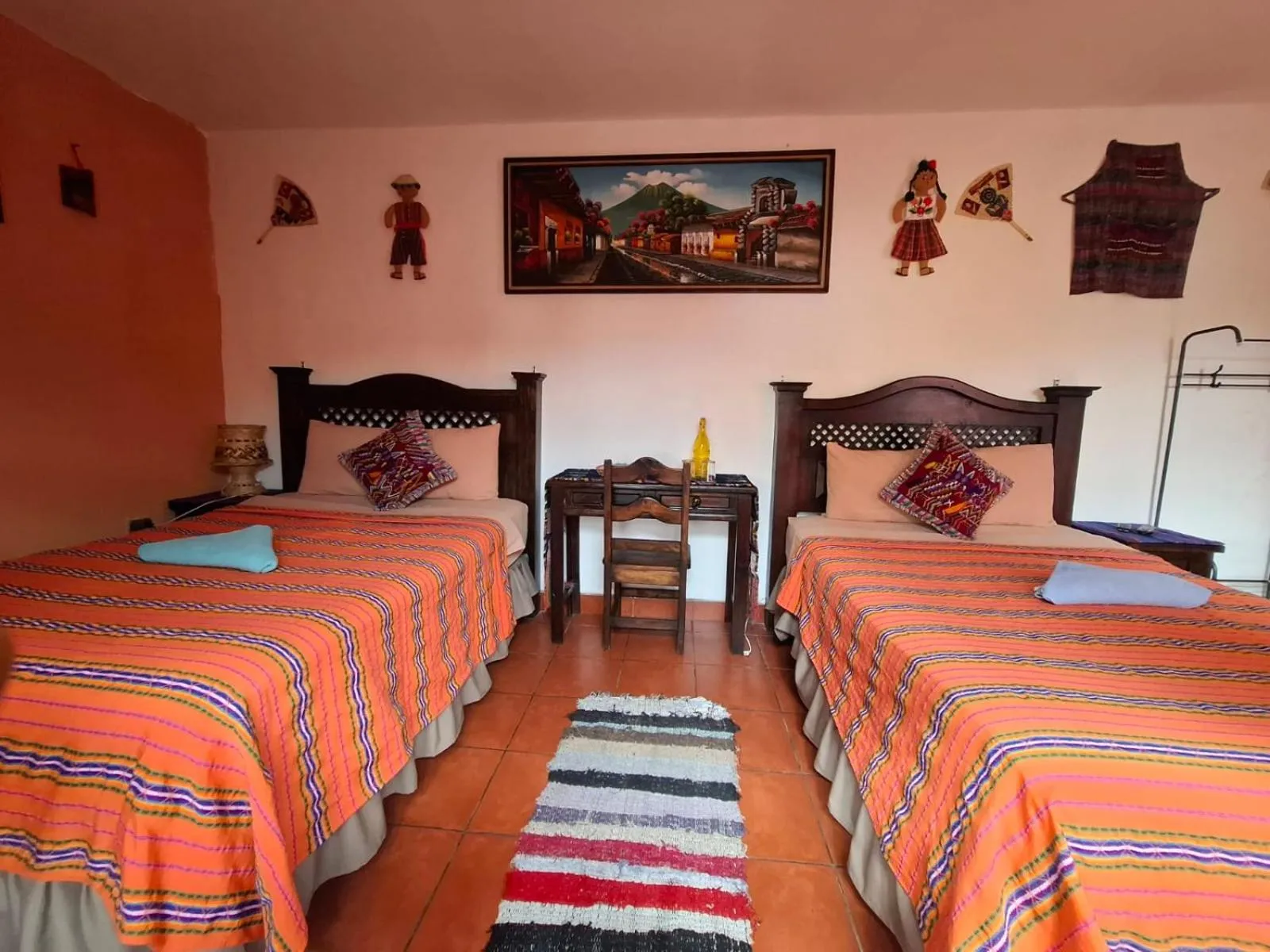 Bed in Francisco's rest house hotel