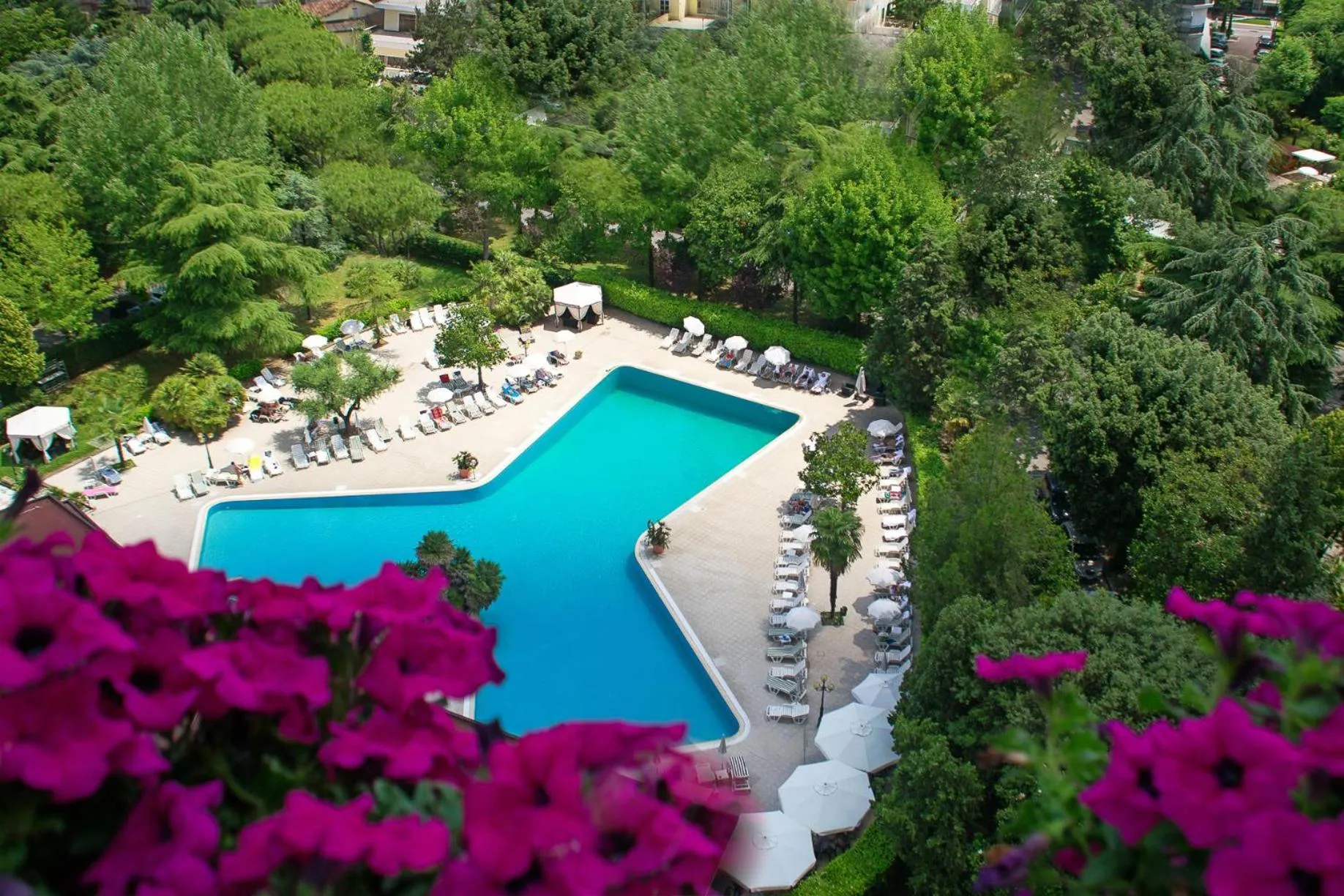 Bird's eye view in Hotel Internazionale Terme