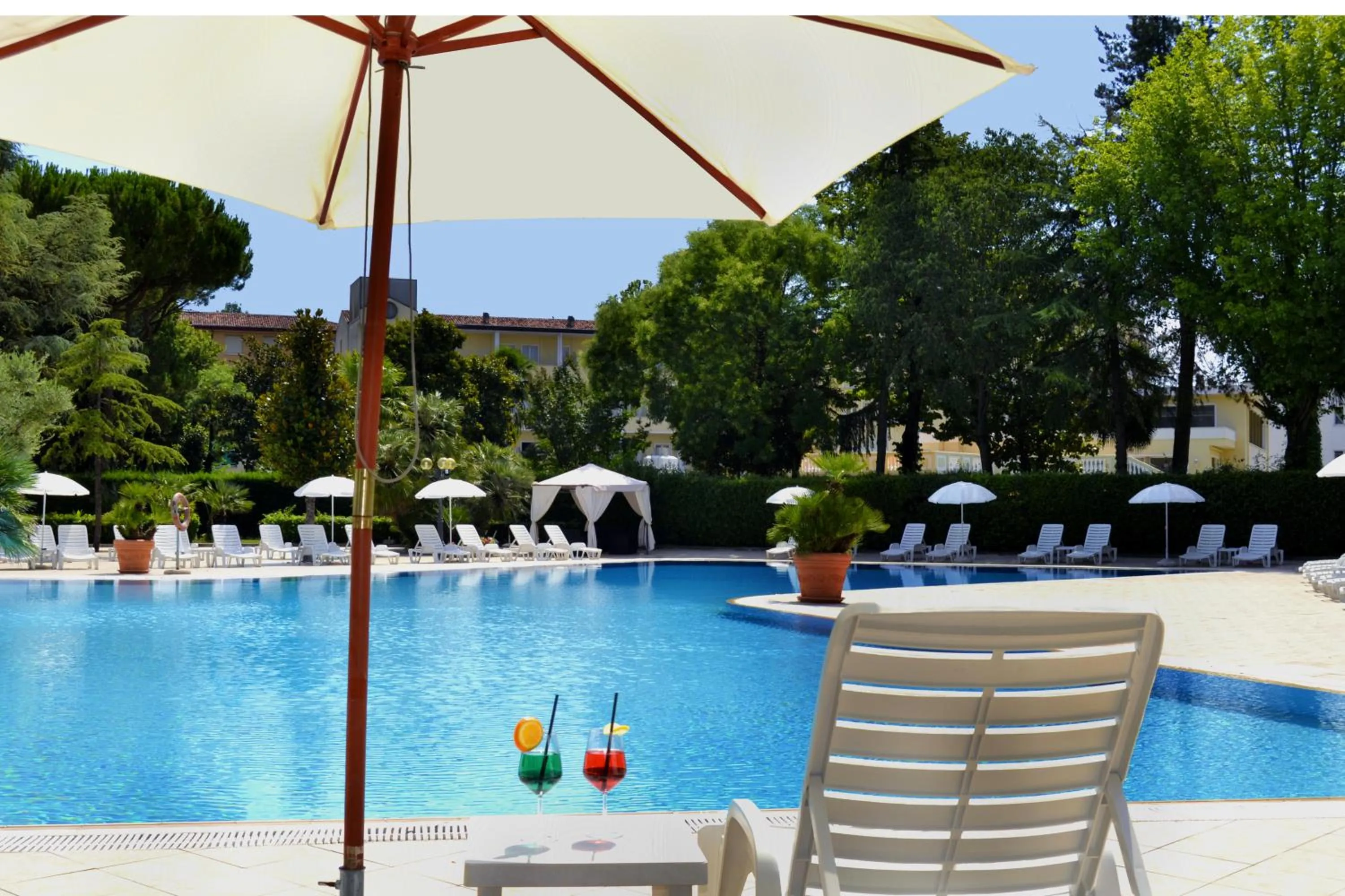 Swimming pool in Hotel Internazionale Terme