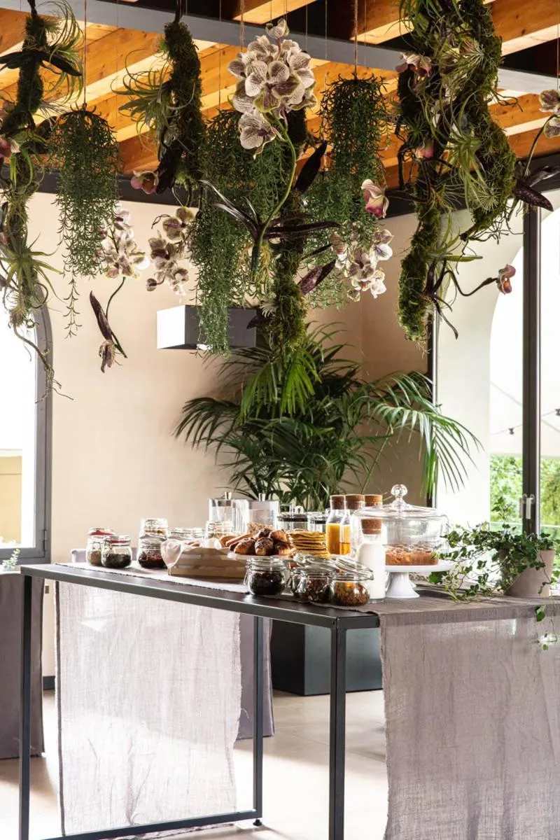 Buffet breakfast in Sweet Hotel