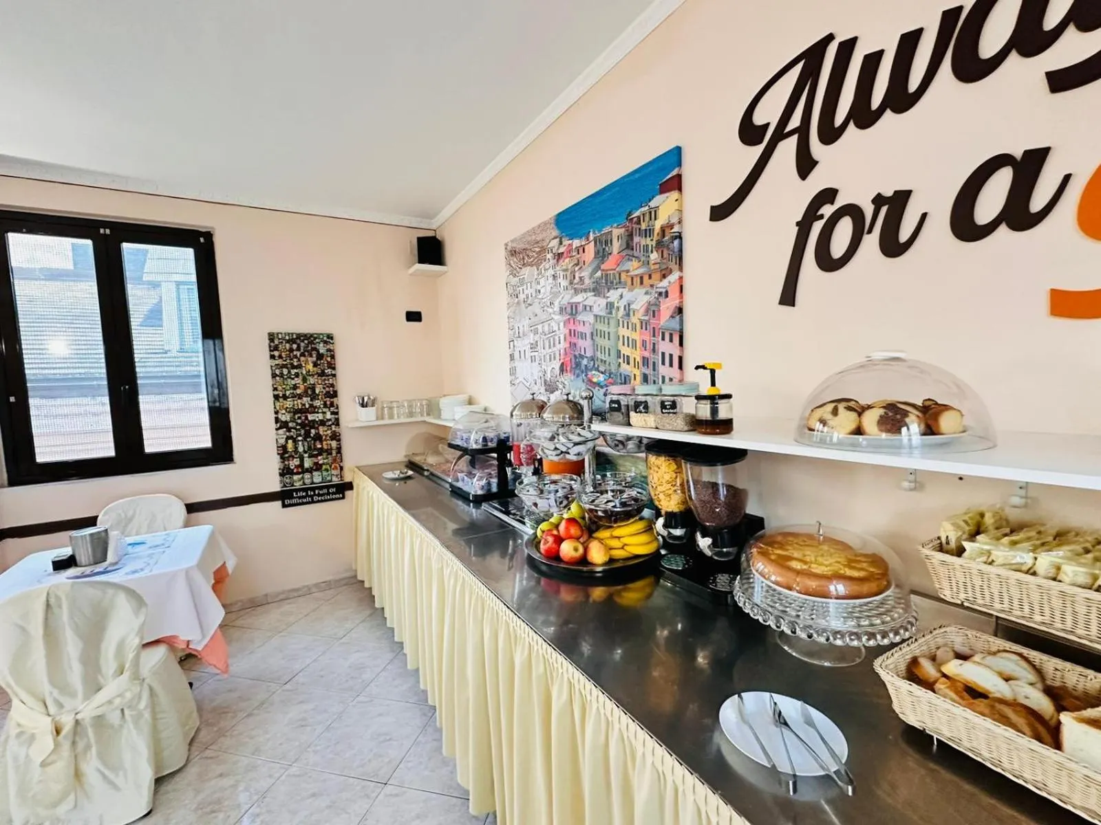 Buffet breakfast in Hotel Galata