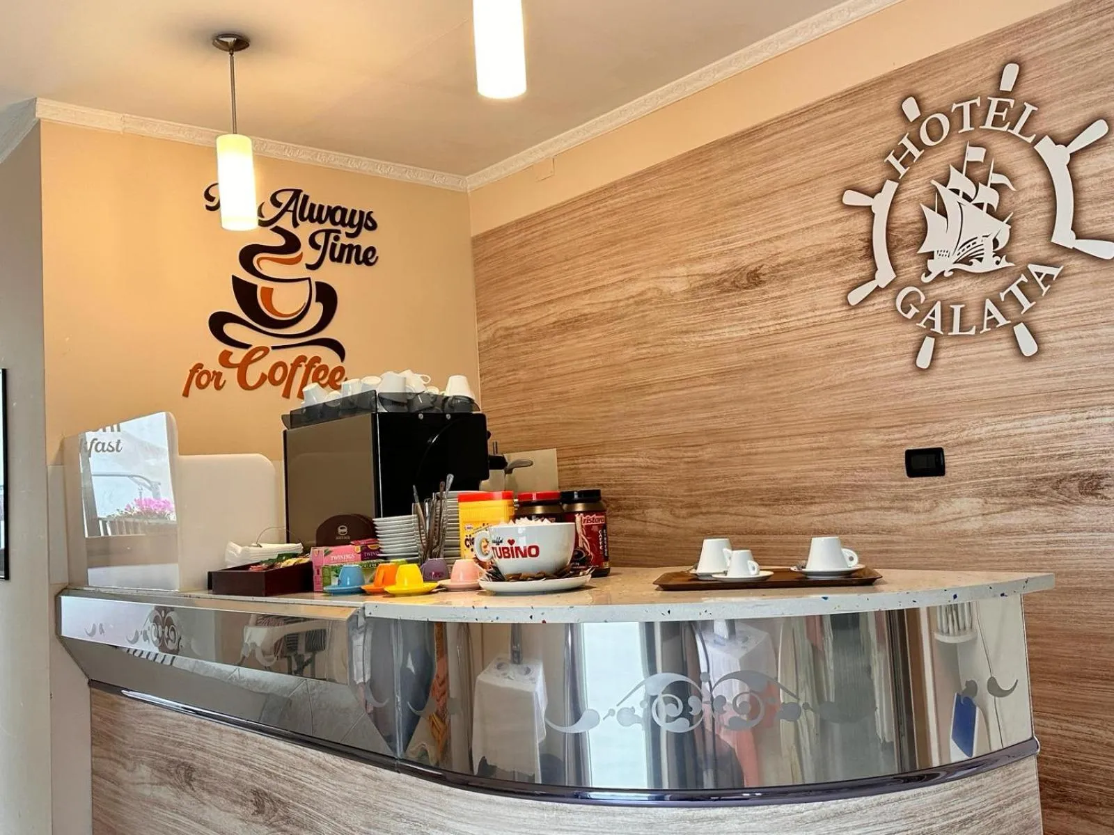 Buffet breakfast in Hotel Galata