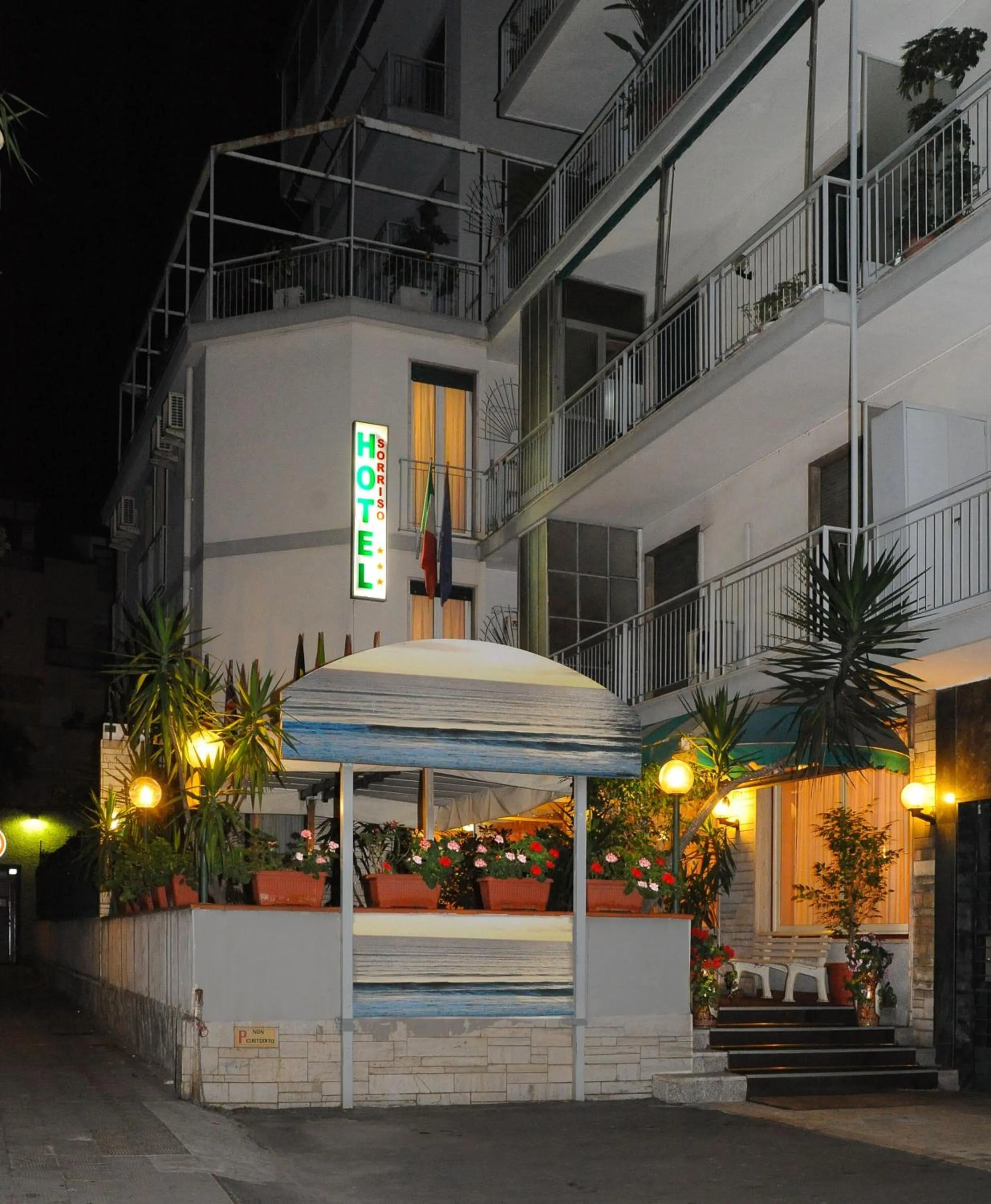 Facade/entrance in Hotel Sorriso