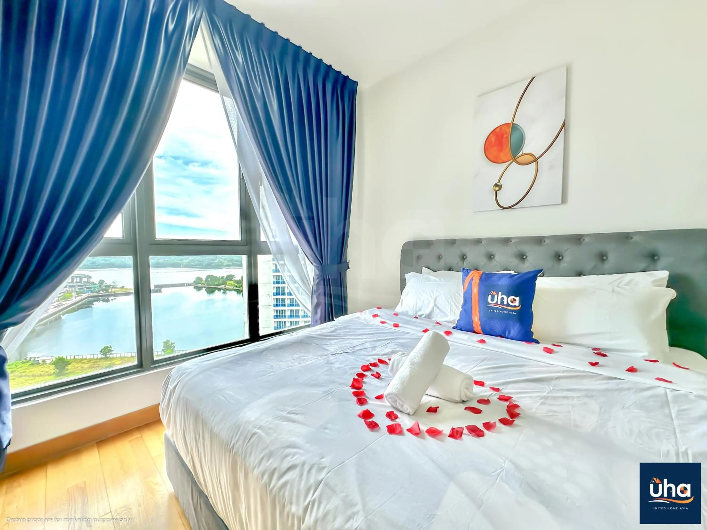 Bedroom, Bed in Teega Suites @ UHA