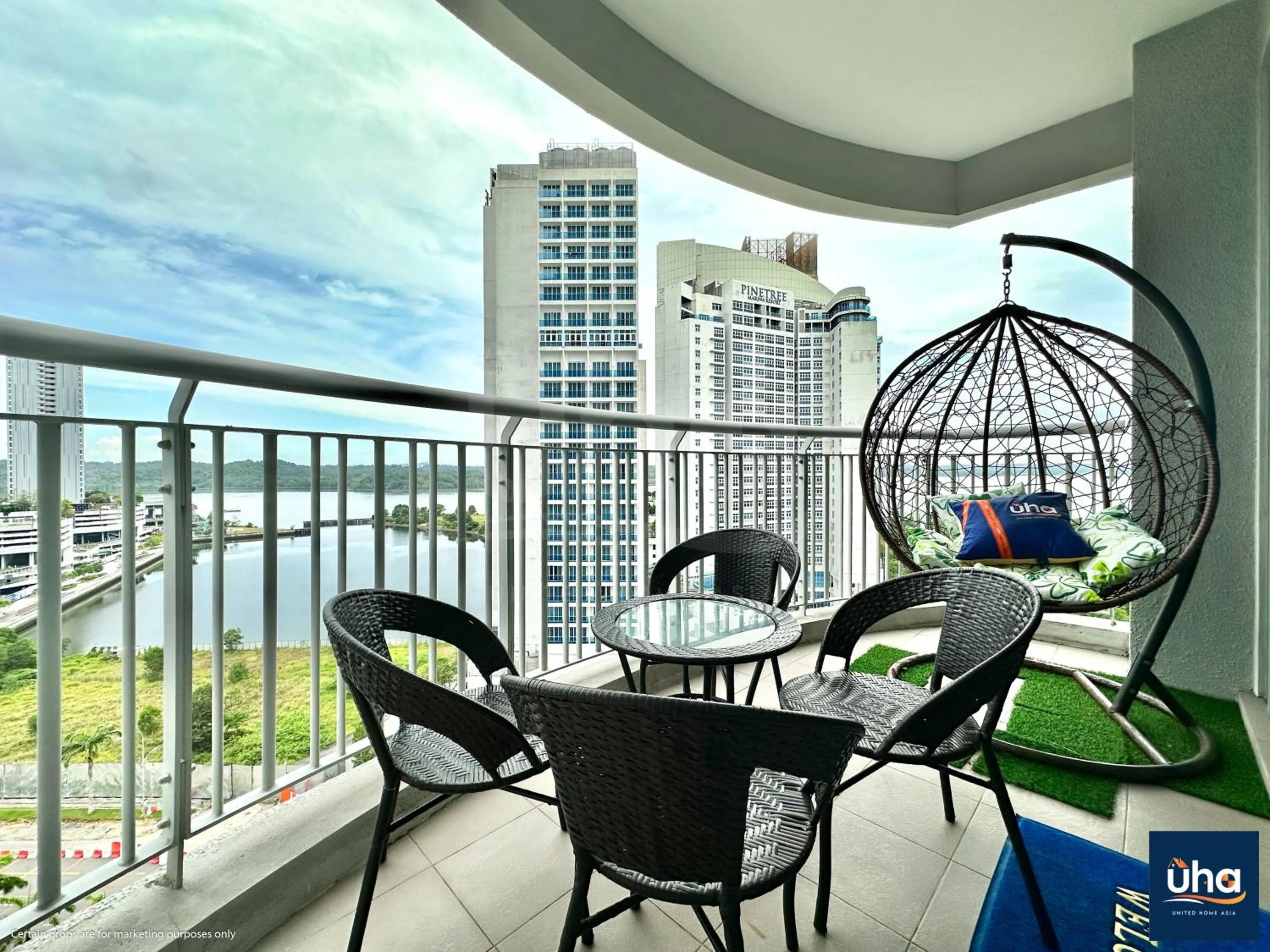 Balcony/Terrace in Teega Suites @ UHA