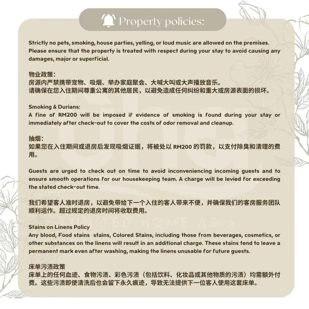 Three-Bedroom Apartment in Teega Suites @ UHA Three-Bedroom Apartment in Teega Suites @ UHA