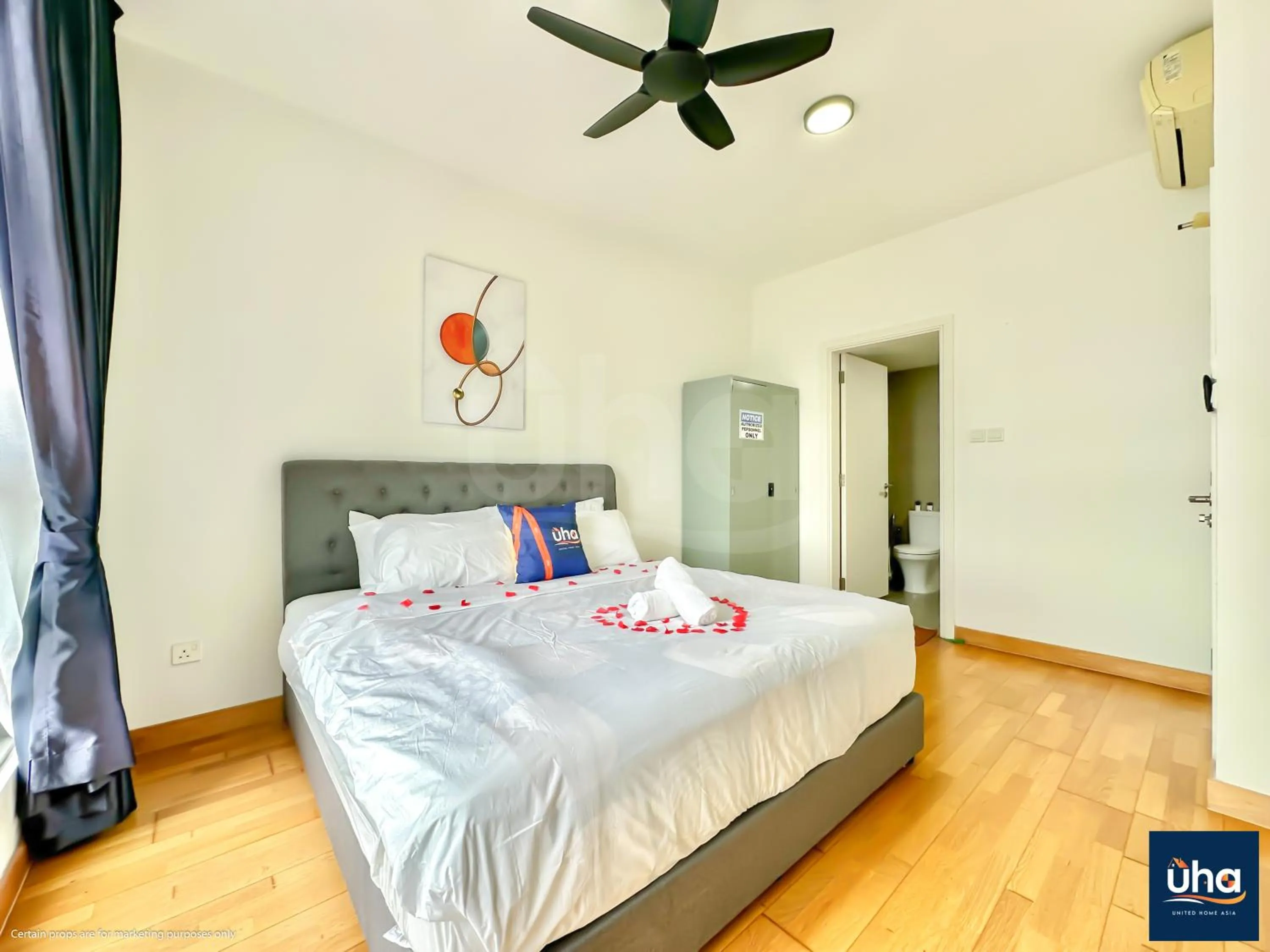 Bed in Teega Suites @ UHA