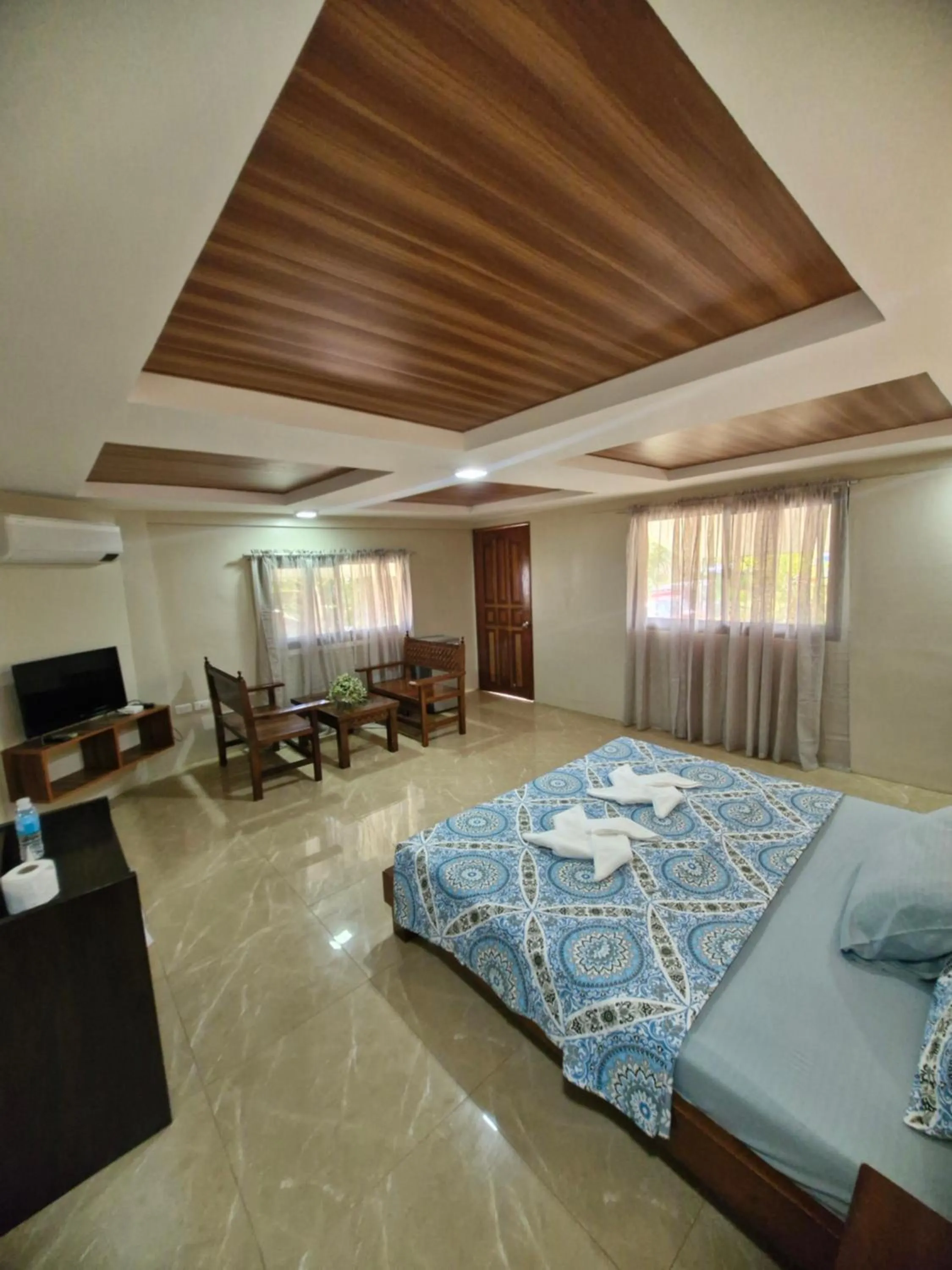 Bed in Panglao Kalikasan Resort