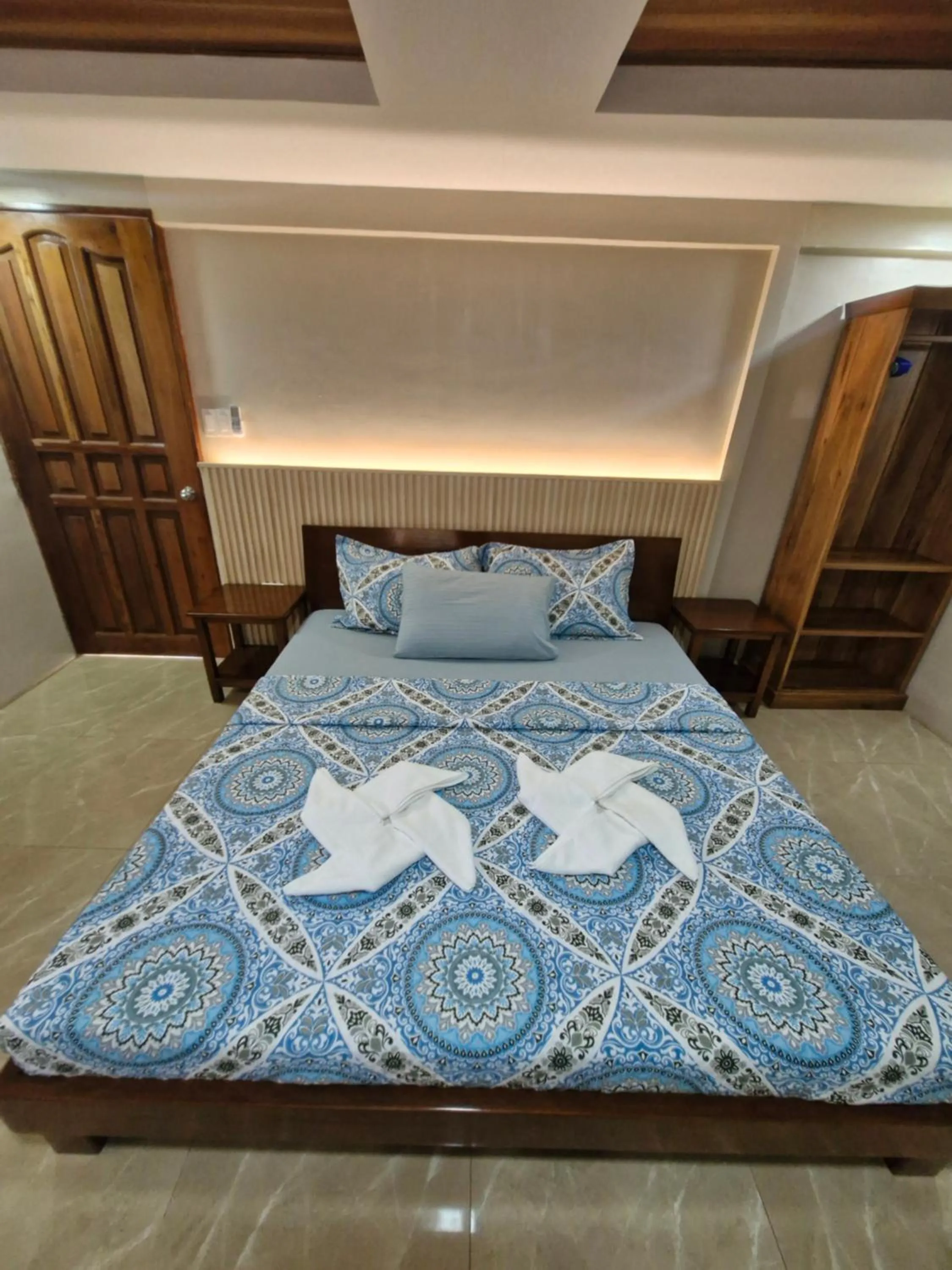 Bed in Panglao Kalikasan Resort