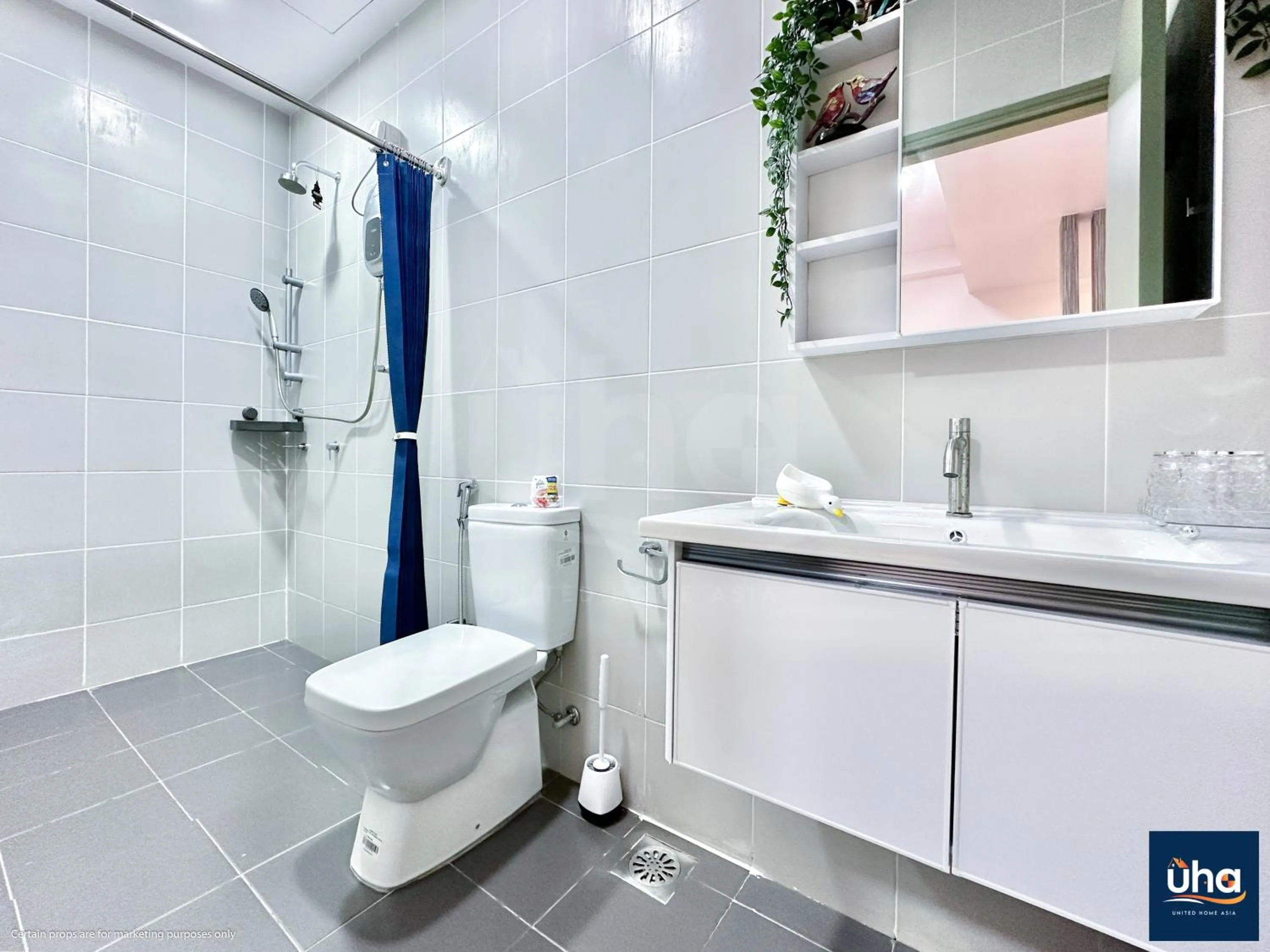 Shower in Meridin Medini Iskandar Puteri @ UHA