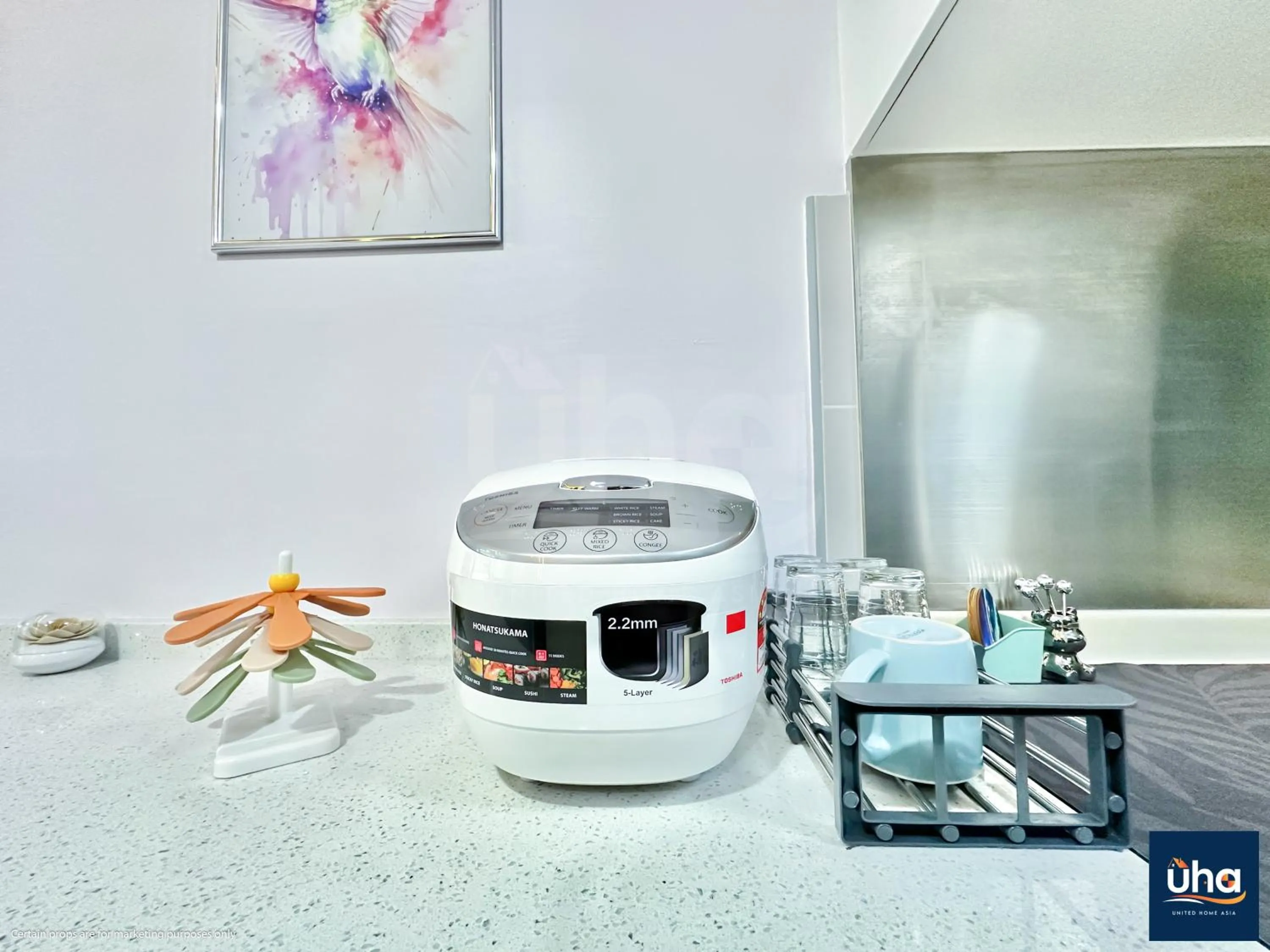 Kitchen or kitchenette in Meridin Medini Iskandar Puteri @ UHA