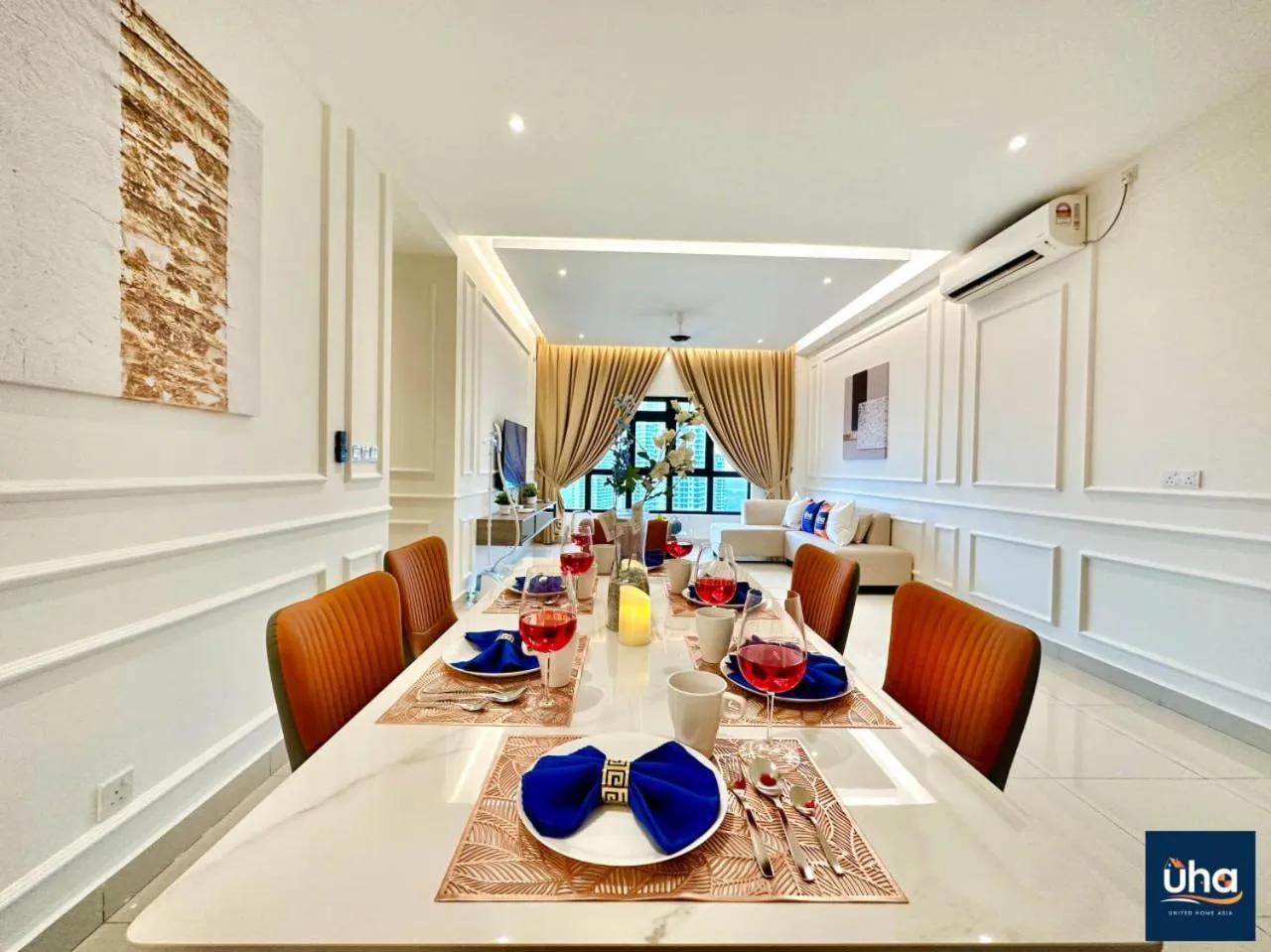 Seating area in Meridin Medini Iskandar Puteri @ UHA