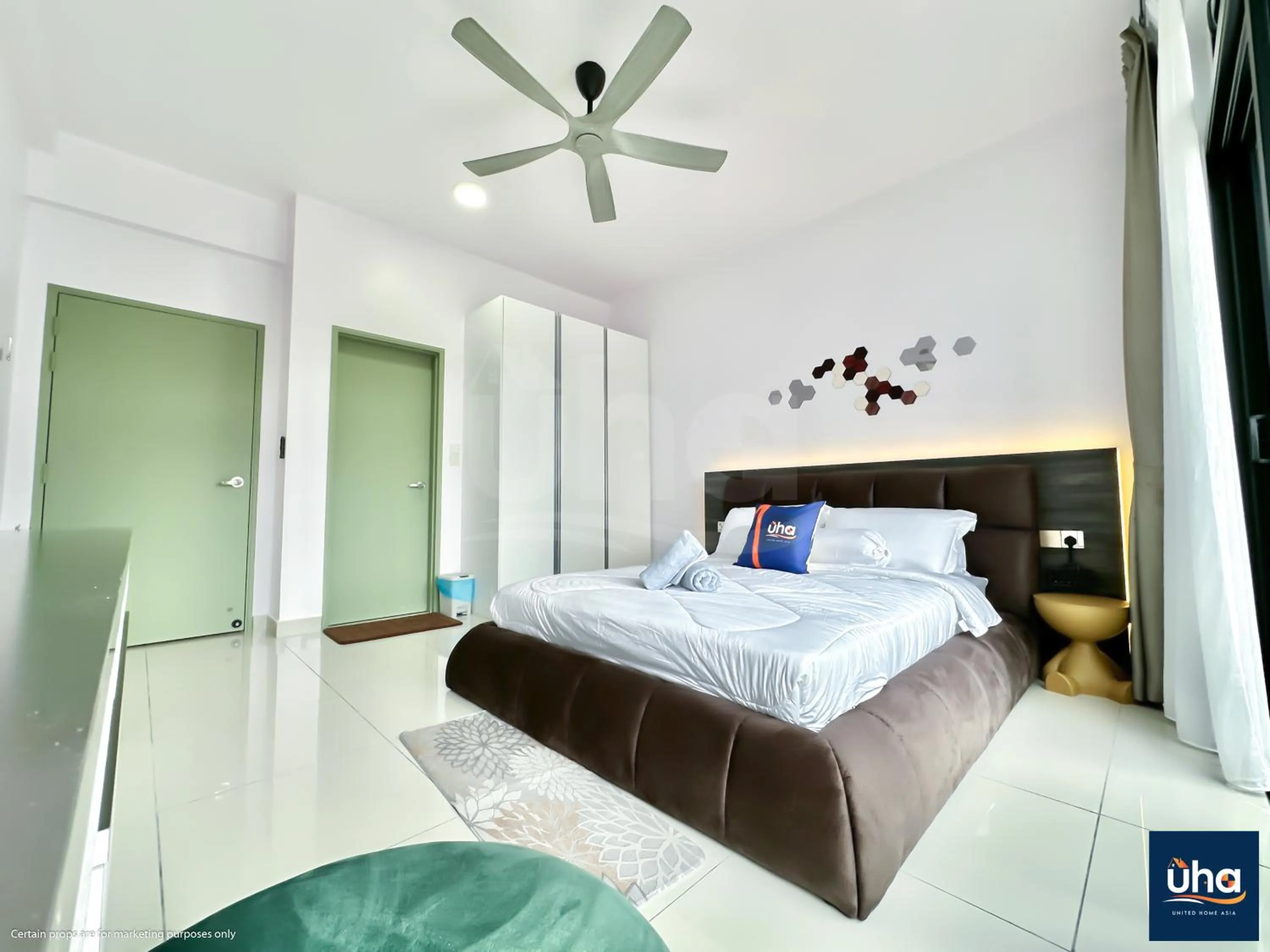 Bed in Meridin Medini Iskandar Puteri @ UHA