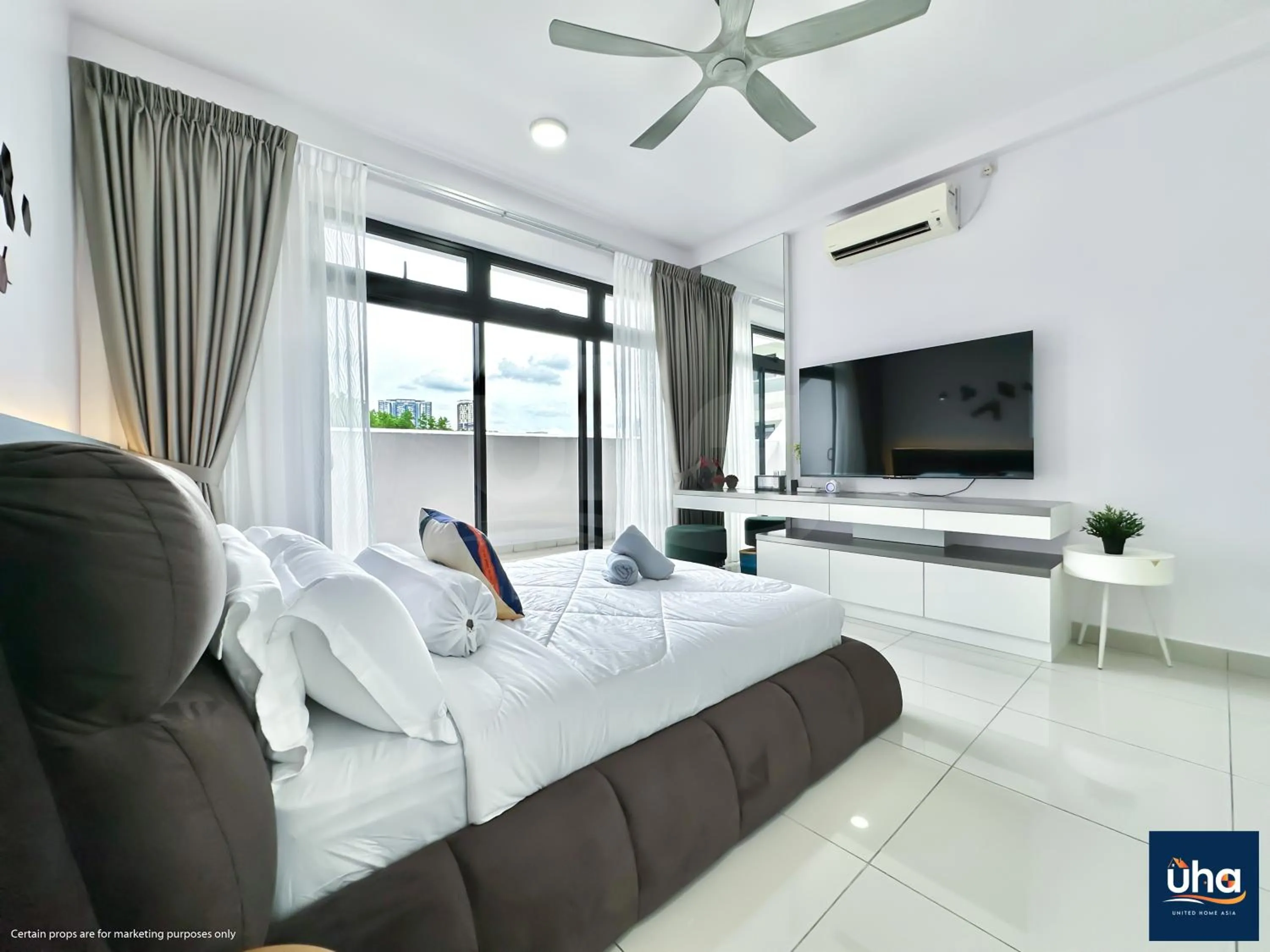 Bed in Meridin Medini Iskandar Puteri @ UHA