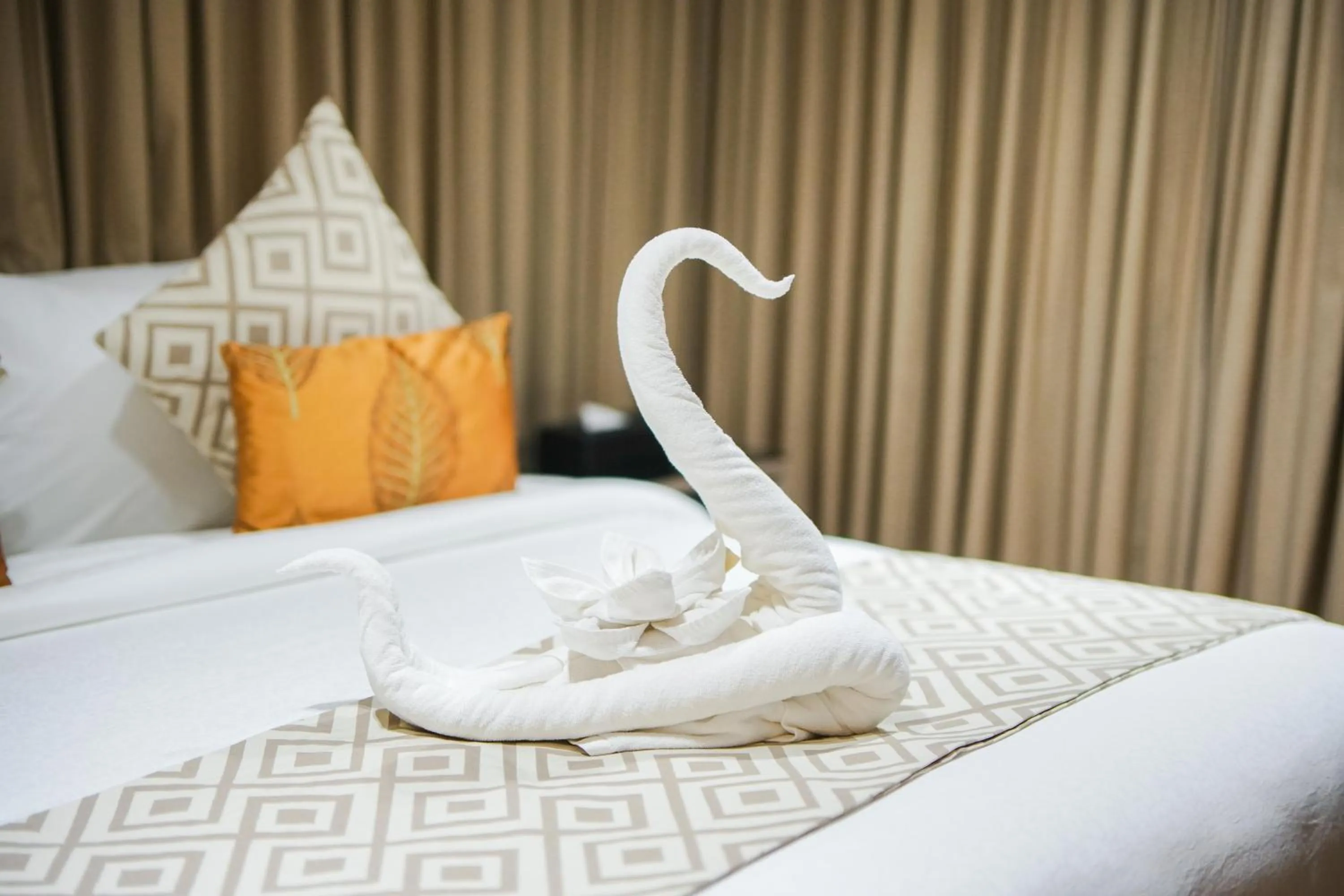 Bedroom, Bed in The Hotel Andrea