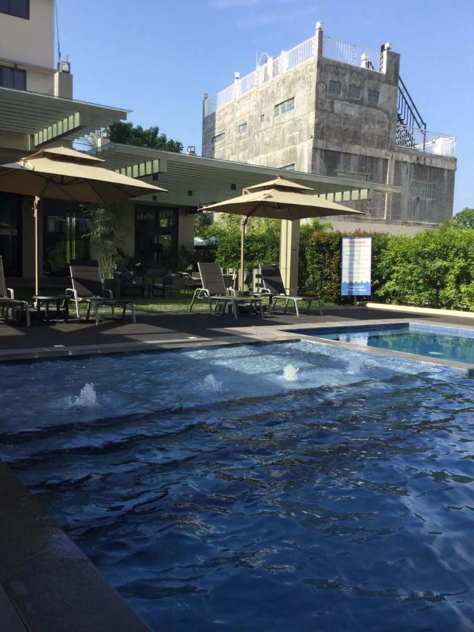Swimming pool in The Hotel Andrea