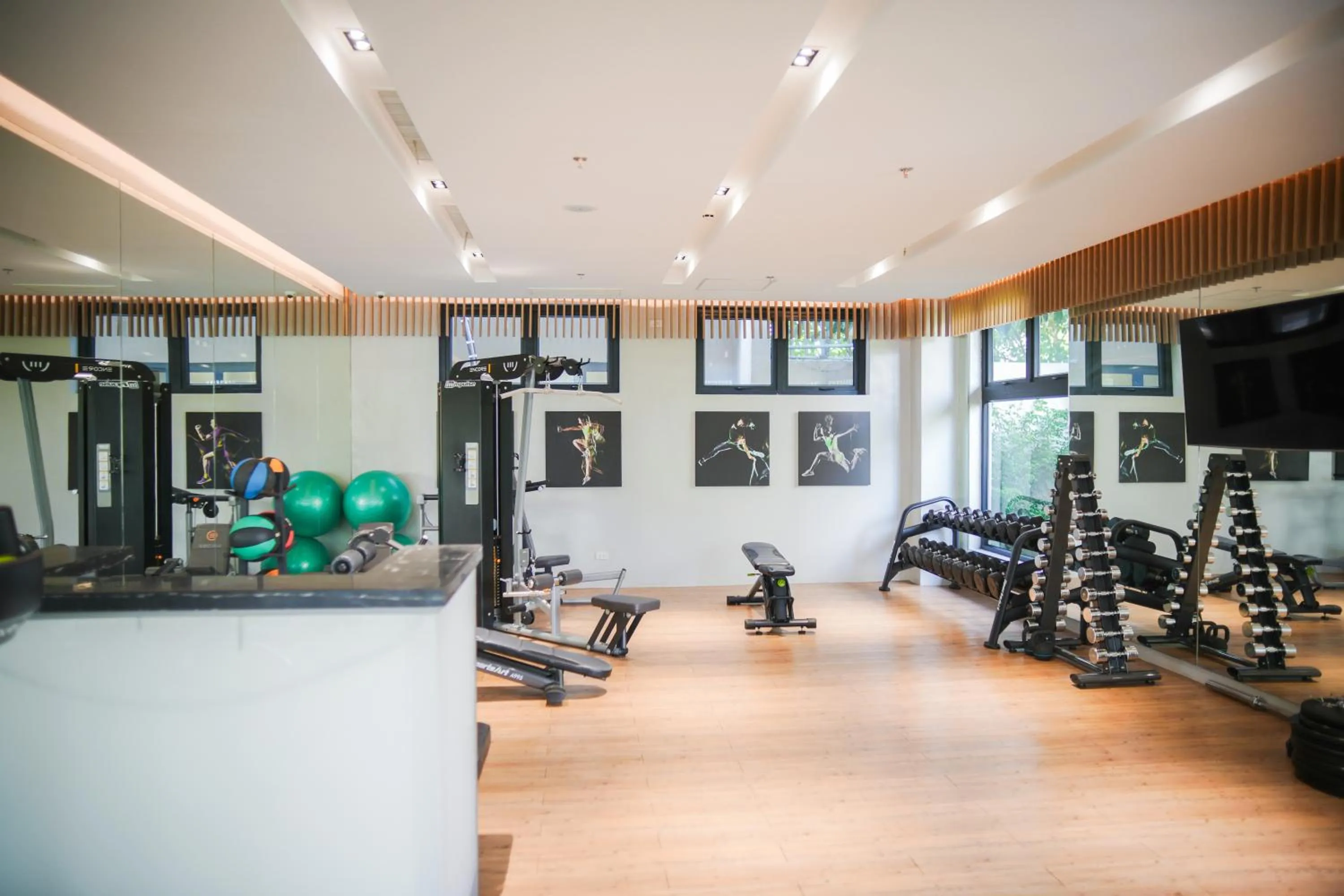Fitness centre/facilities in The Hotel Andrea
